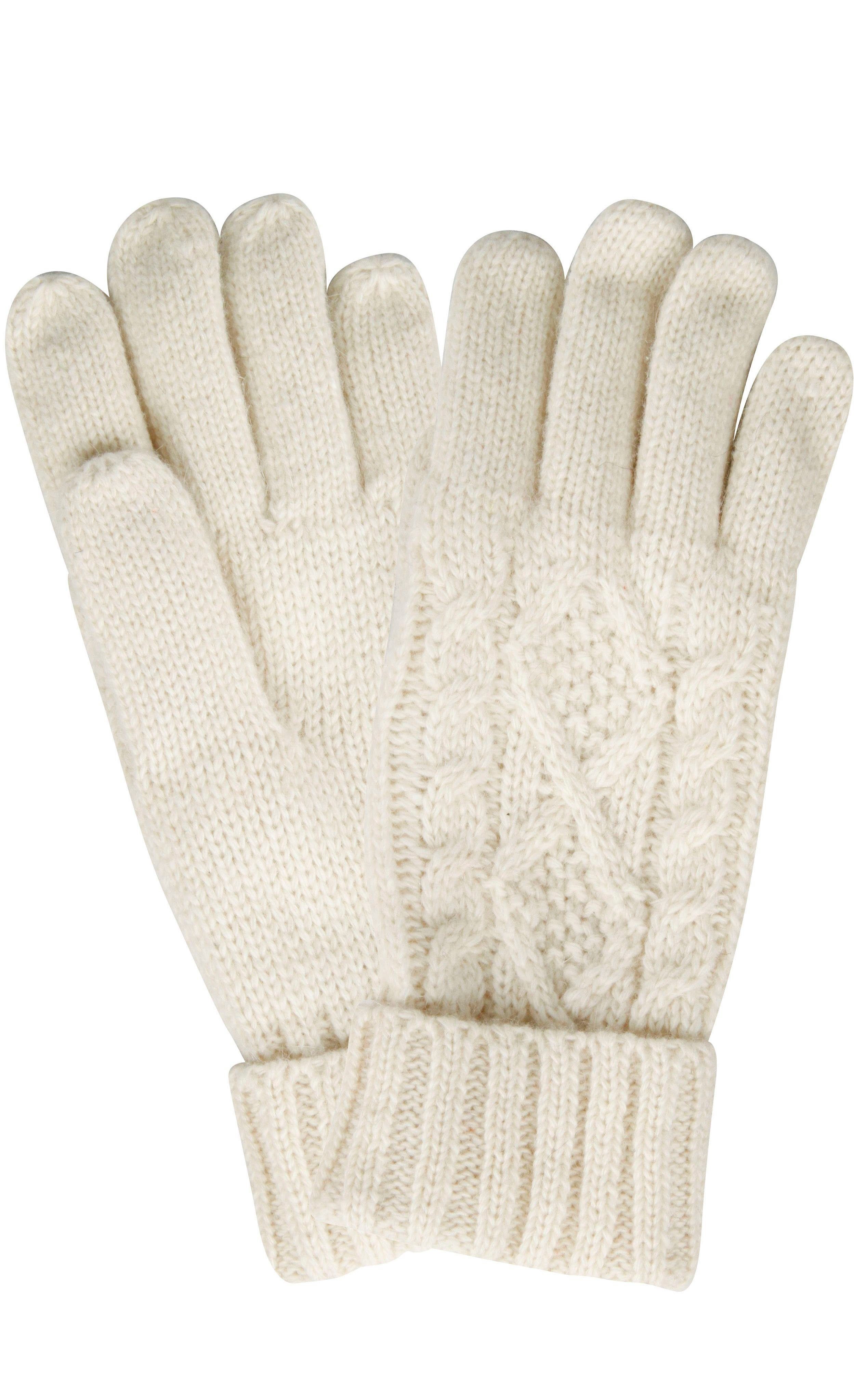 Capelli New York Strickhandschuhe (1 Paar) elegantes Zopfstrickmuster, Umsc günstig online kaufen