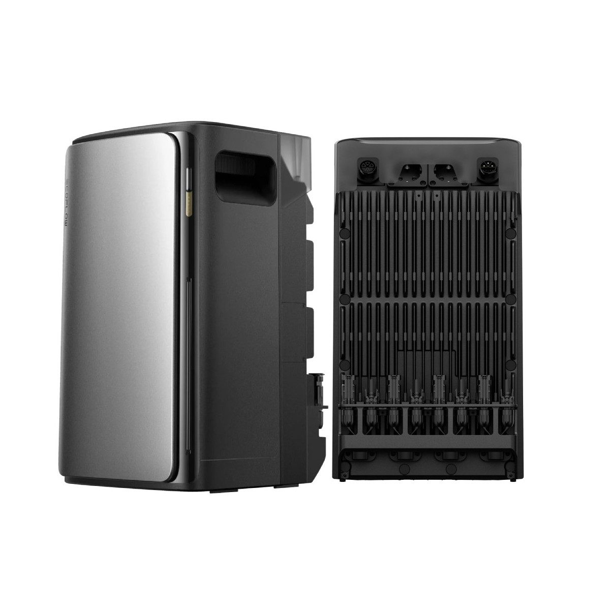 Ecoflow Balkonkraftwerk EcoFlow Stream Ultra All-in-One Speicher, 1,92 kWh Akku, (OHNE Smart Meter), 2000 W Solareingang (4 MPPTs) mit integriertem Mikro-Wechselrichter