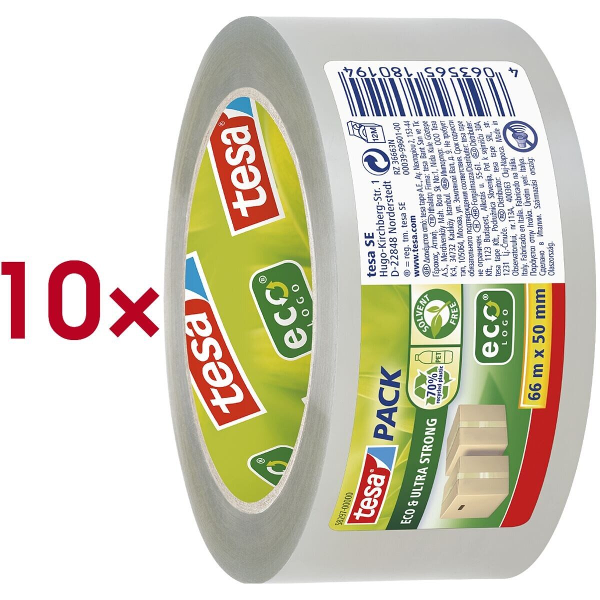 Klebeband Eco & Ultra Strong ecoLogo