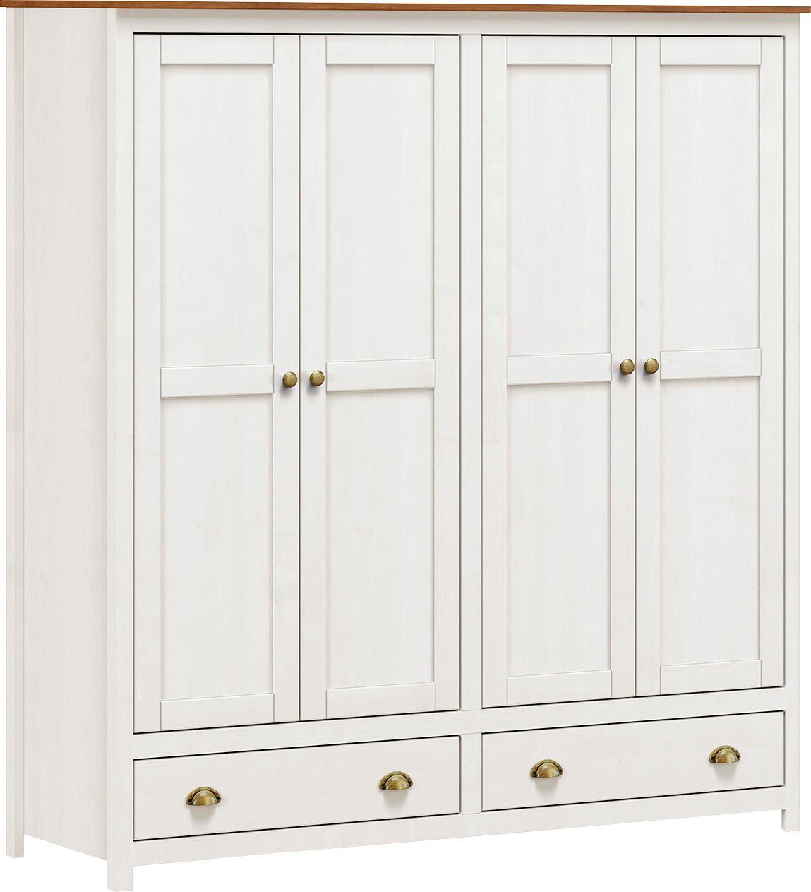 MÖBILIA Kleiderschrank Salgen im Landhaus-Stil