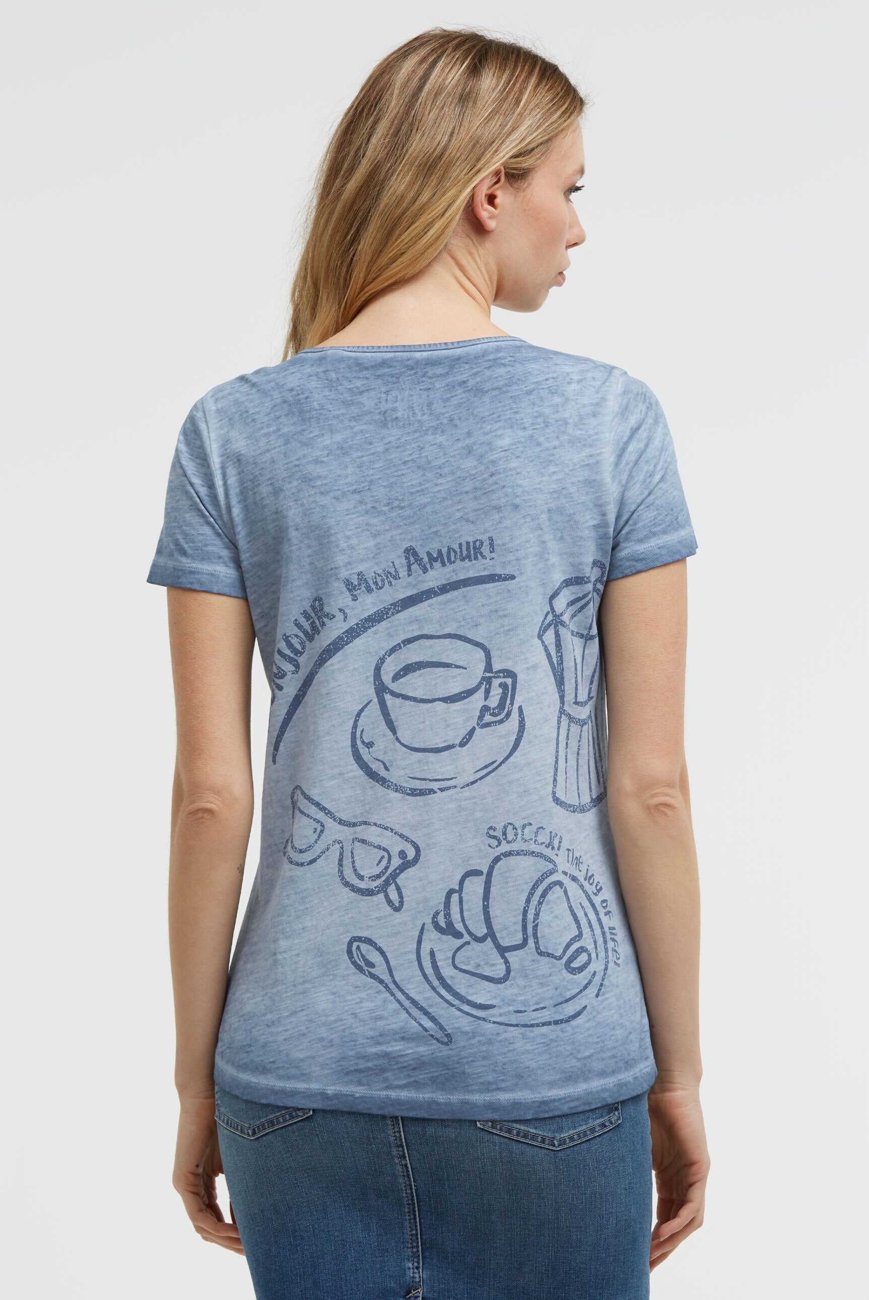 SOCCX Rundhalsshirt aus Baumwolle