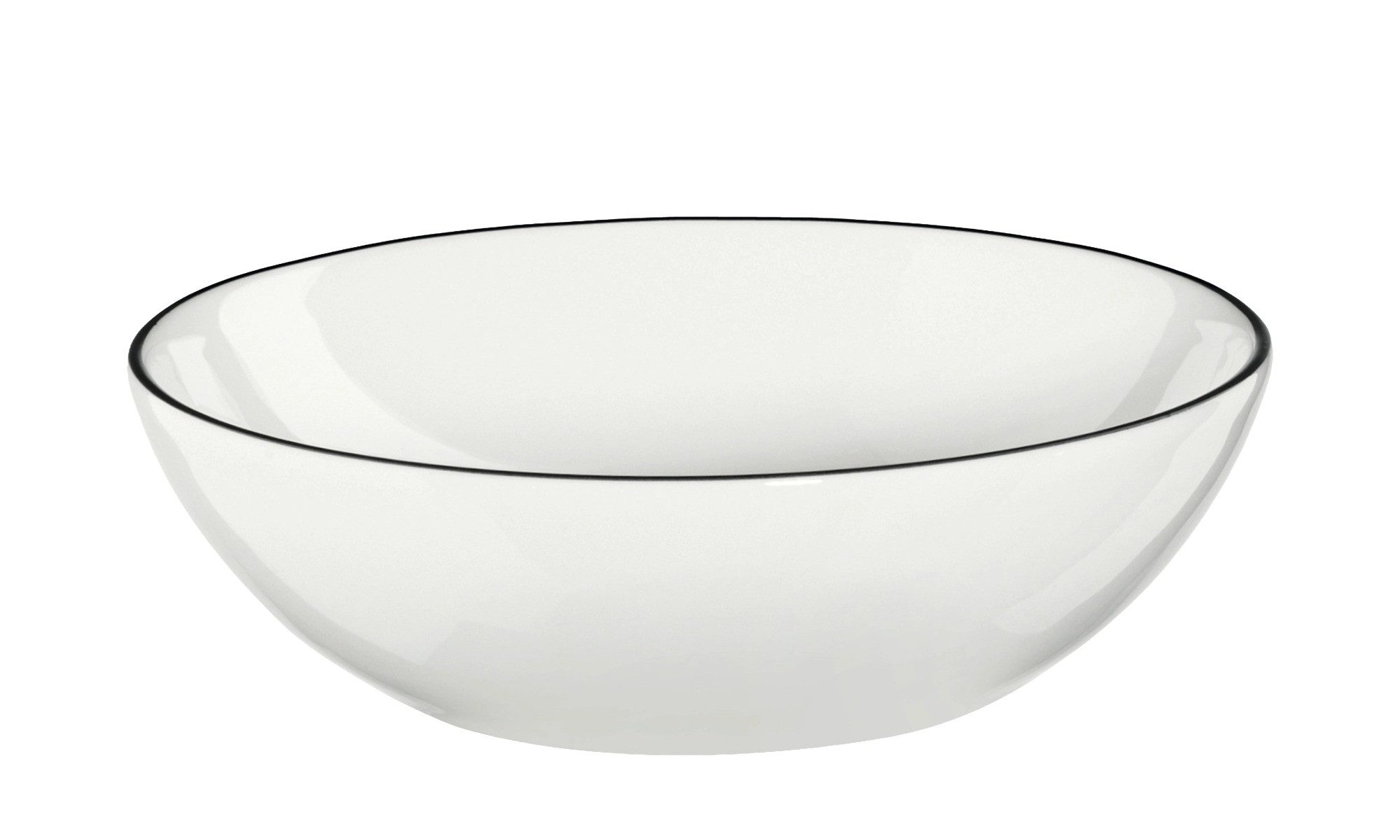 ASA SELECTION Müslischale ASA Selection à table ligne noire Schale, ligne noire, Fine Bone China