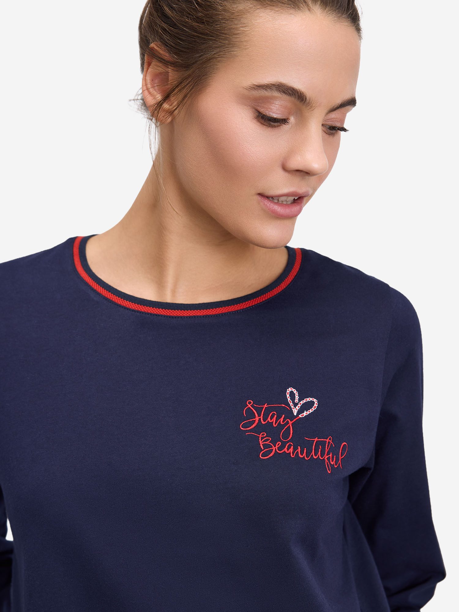 Goldenbay Pyjama Magnolia (2 tlg) Schlafanzug, Pyjama Set, Nachtwäsche