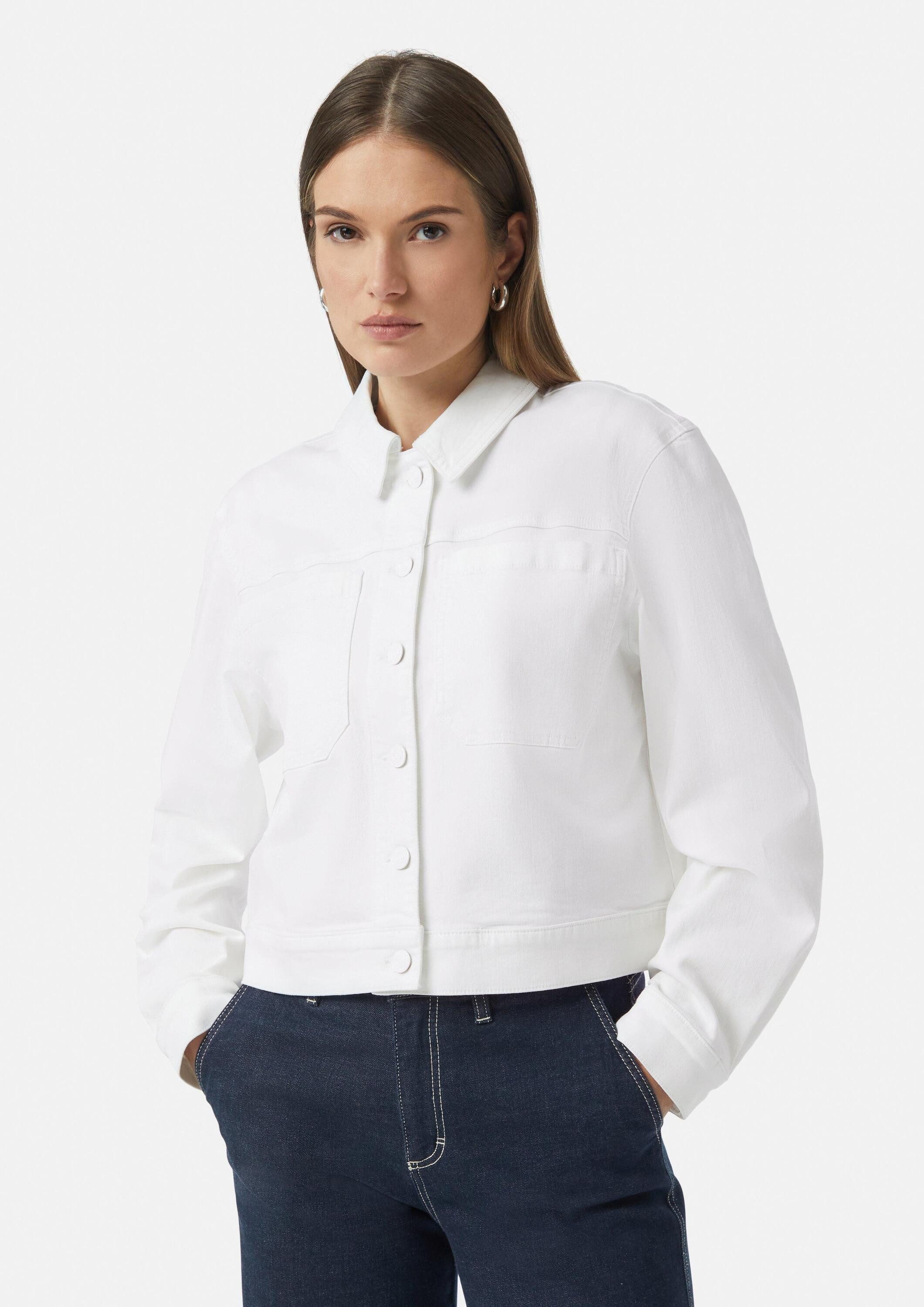 comma Funktionsjacke Indoor-Jacke Verkürzte Jeansjacke im günstig online kaufen