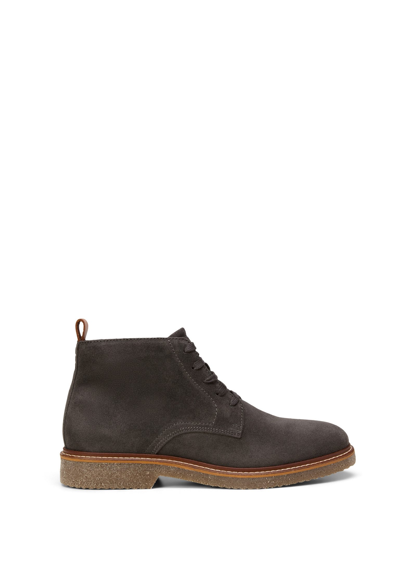 Marc O'Polo aus weichem Velours-Rindleder Stiefelette