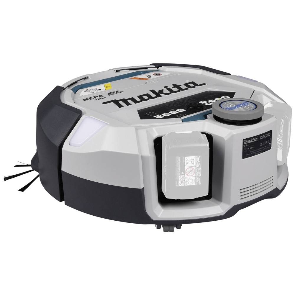 Makita Saugroboter Akku-Saugroboter 18V (ohne Akku, ohne Ladegerät DRC300Z, ohne Akku
