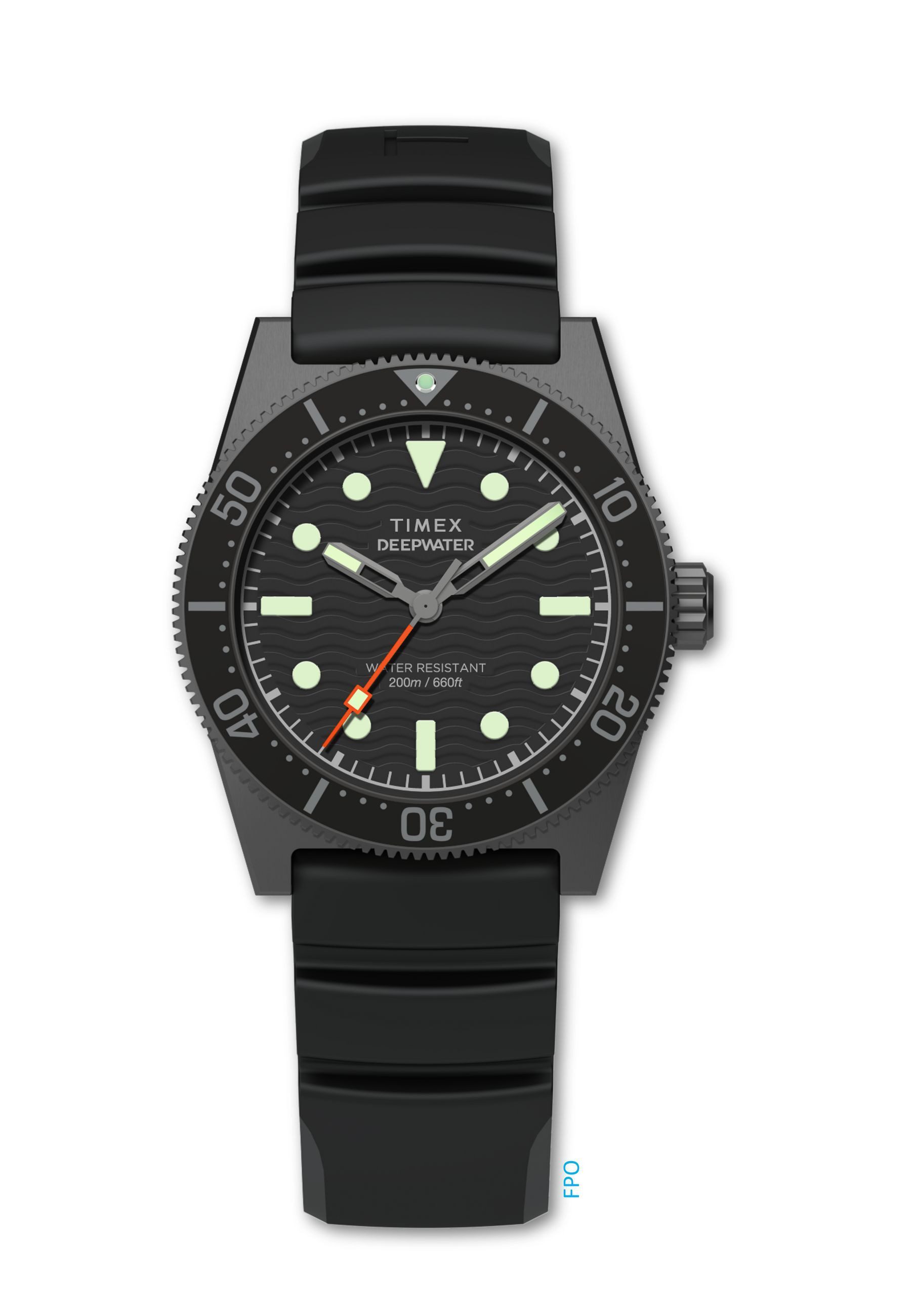 Timex Quarzuhr Deepwater Reef 200, (1-tlg., Not a set – not applicable to this product), Quarz-Analoguhr