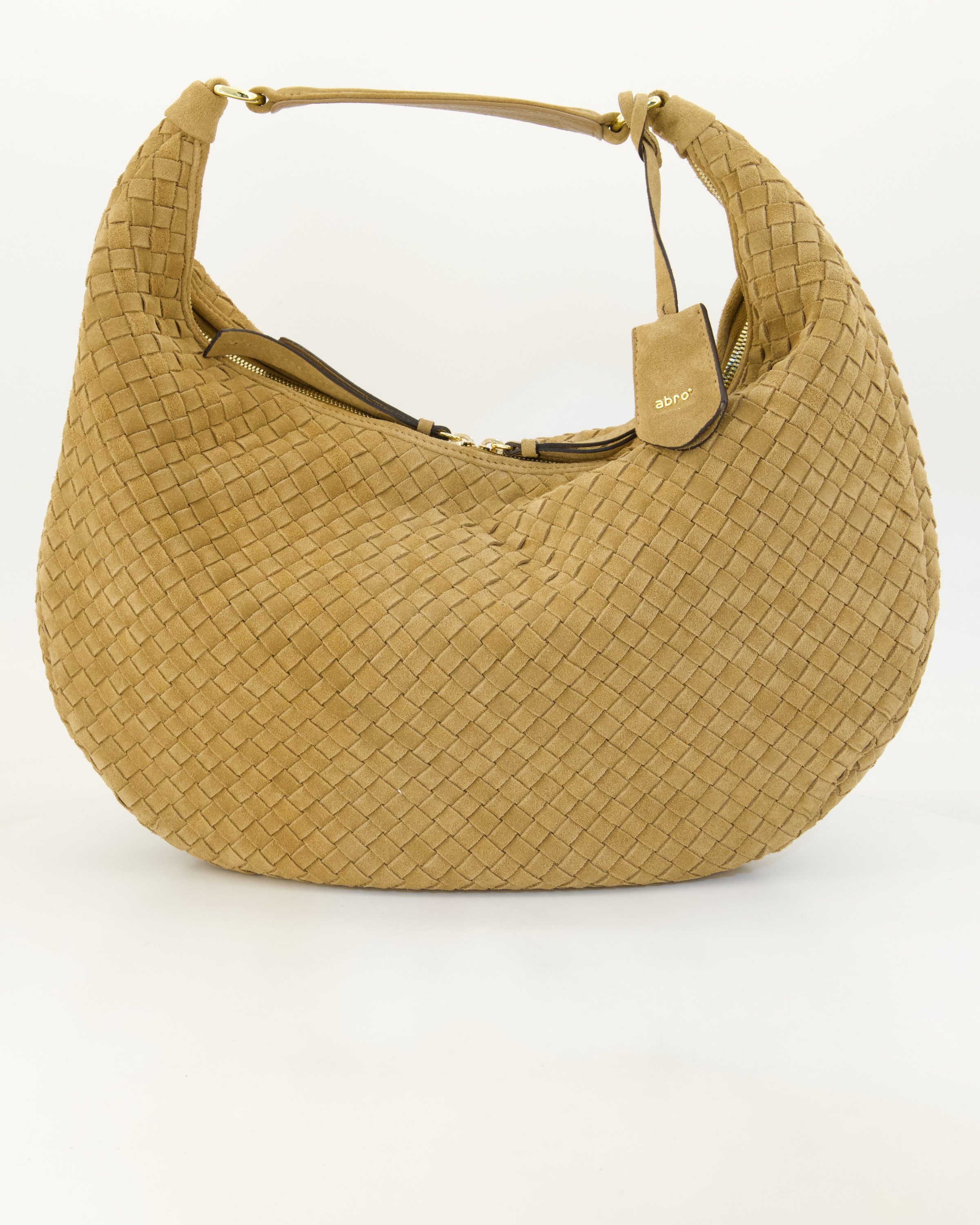Abro Handtasche Beutel Nana big, Obermaterial: Leder
