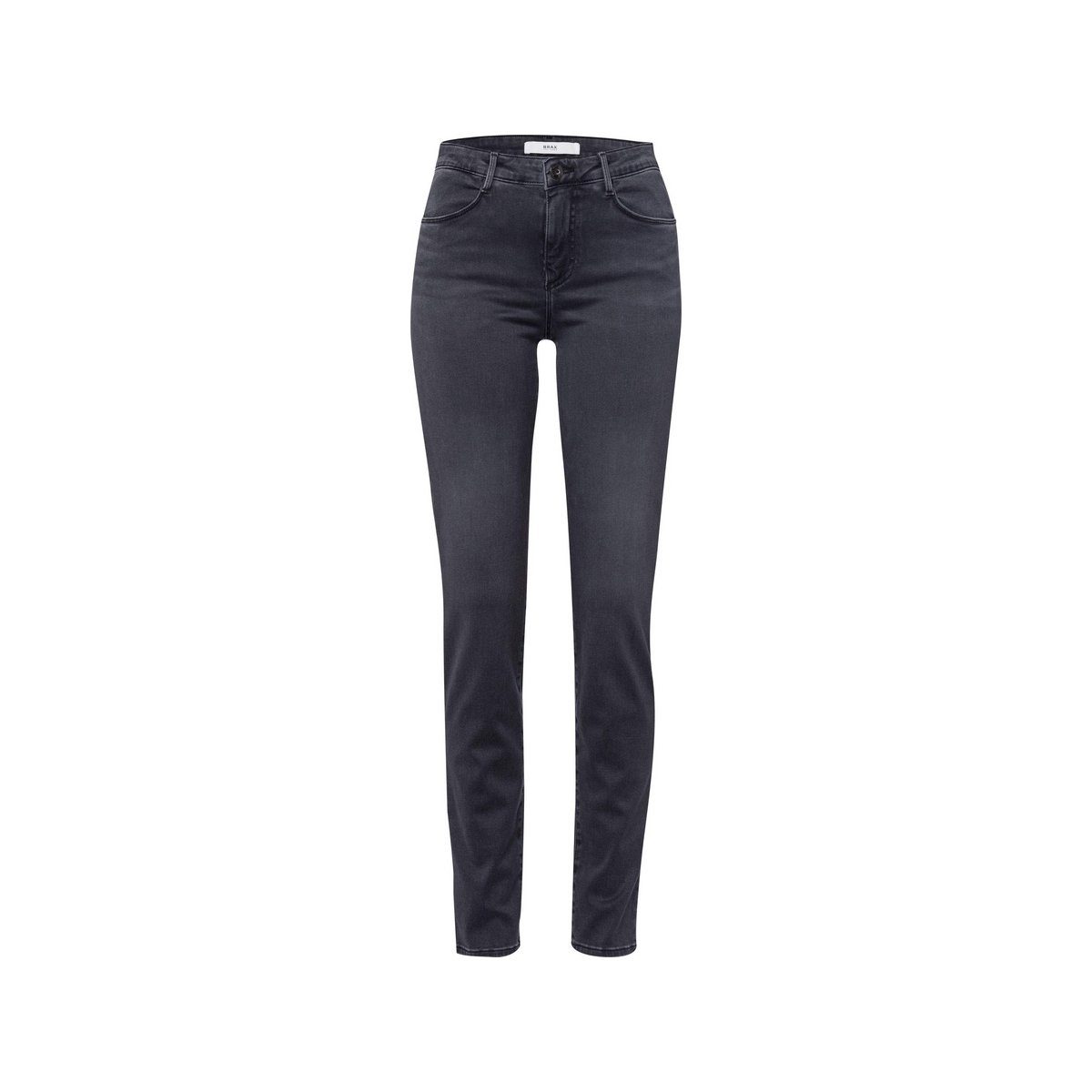 used Brax grau grey (1-tlg) Skinny-fit-Jeans