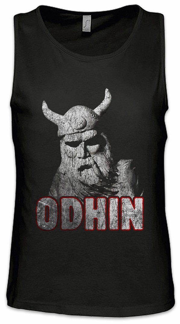 Tanktop Odhin X Ärmelloses T-Shirt Odhins Wölfe Odin Wolves Paganism