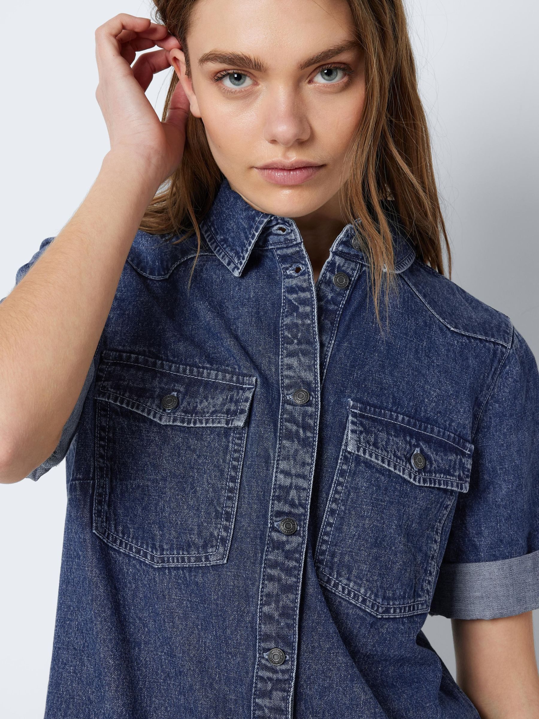 Noisy may Jeanskleid NMNEW SIGNE S/S DENIM DRESS WG002MB NOOS günstig online kaufen