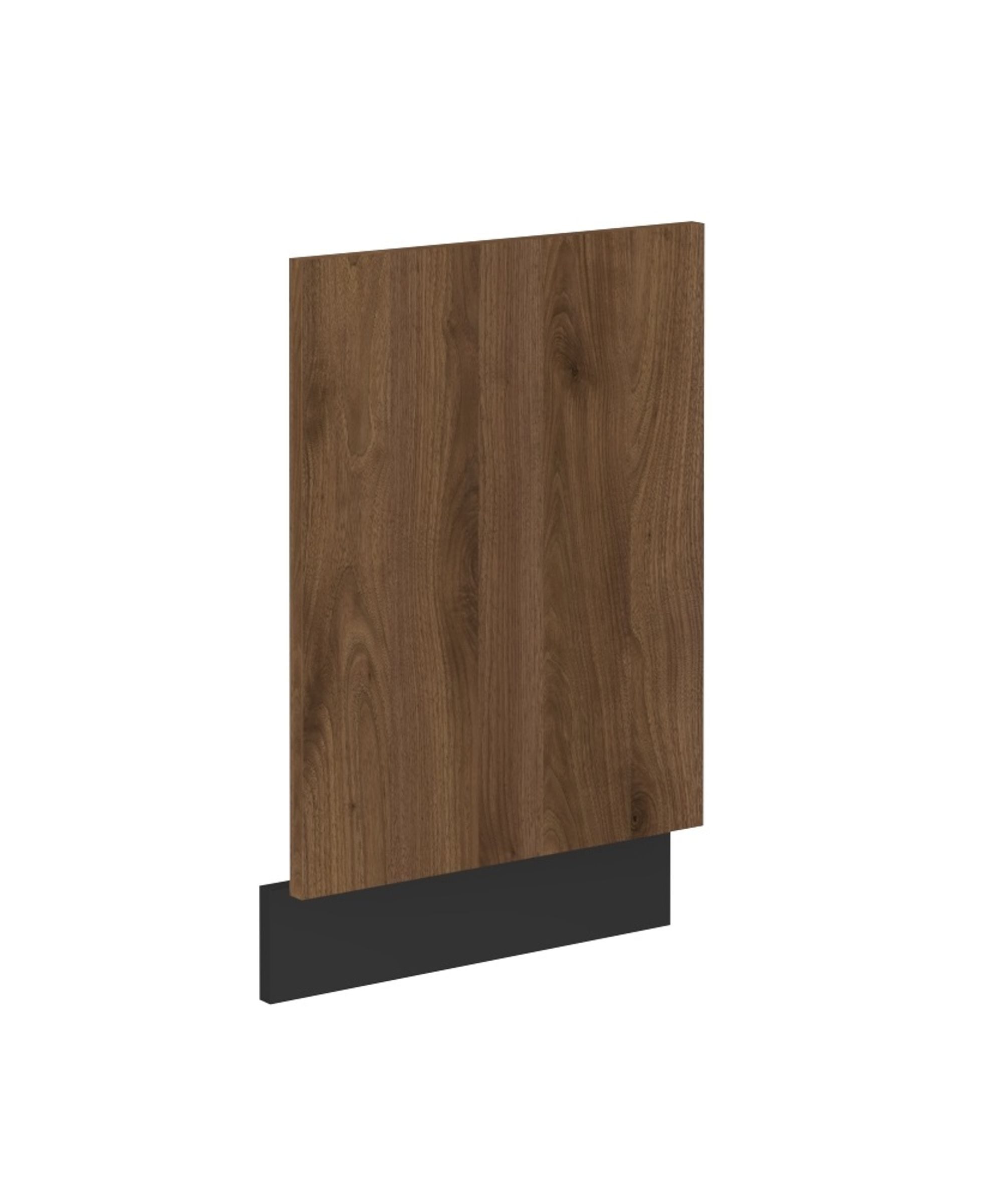 Küchen-Preisbombe Frontblende für integrierten Geschirrspüler 45 cm Küche MONZA Okapi Nußbaum matt (Frontblende Geschirrspüler 45 cm integriert, 1 St), Modern