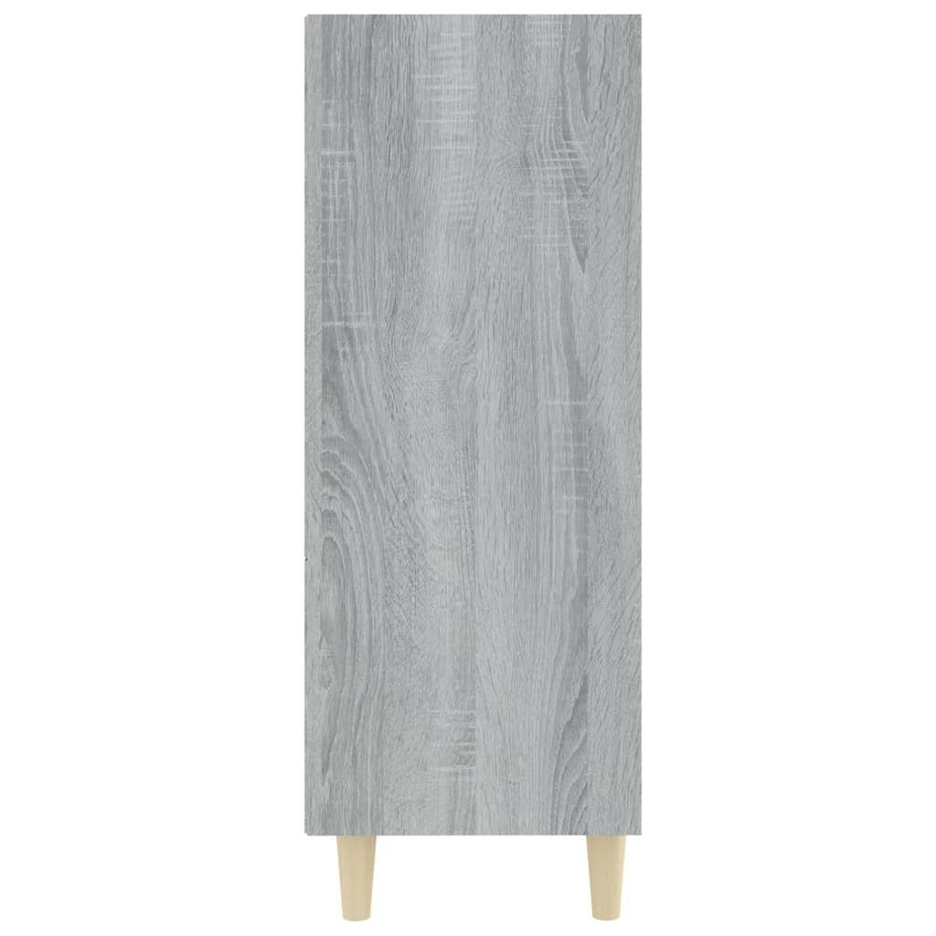 Sideboard cm vidaXL Sideboard 69,5x32,5x90 Sonoma Grau Holzwerkstoff (1 St)