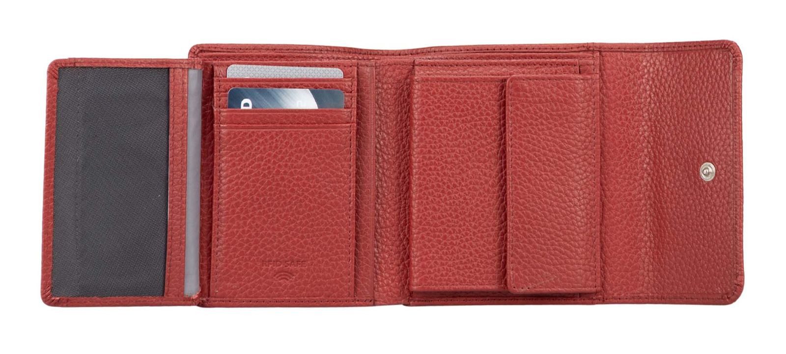 Jost Geldbörse Wallet, aus echtem Rindsleder