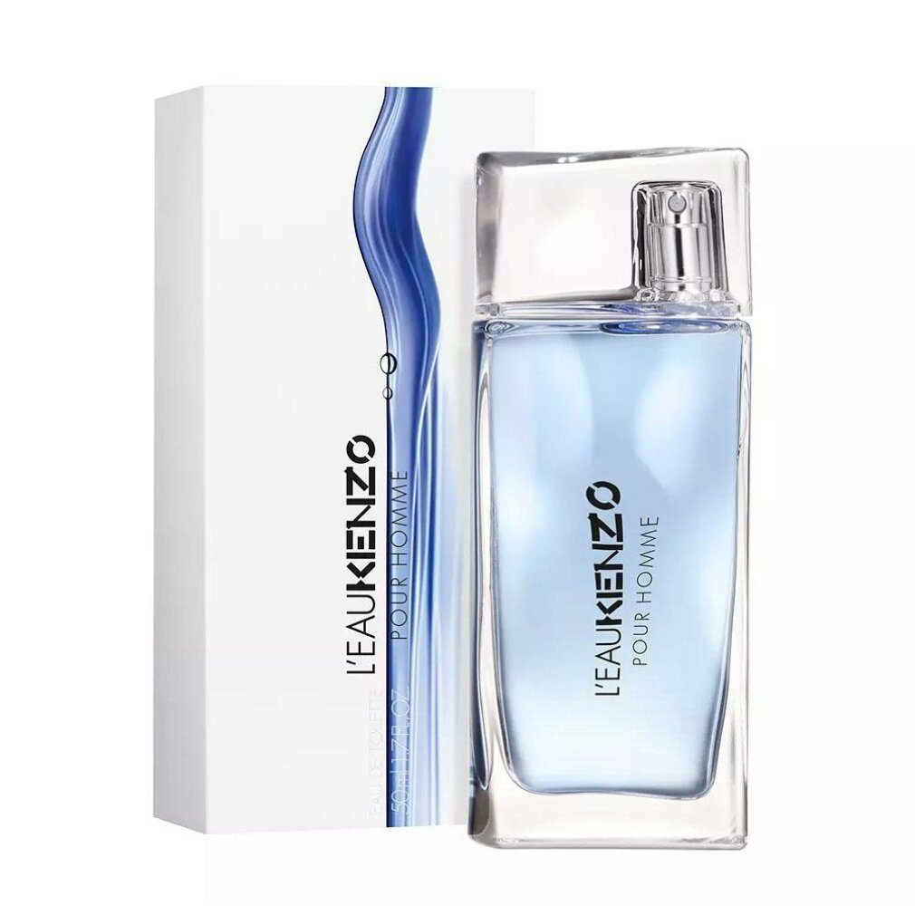KENZO Eau de Toilette L'eau Pour Homme Eau De Toilette Spray 50ml