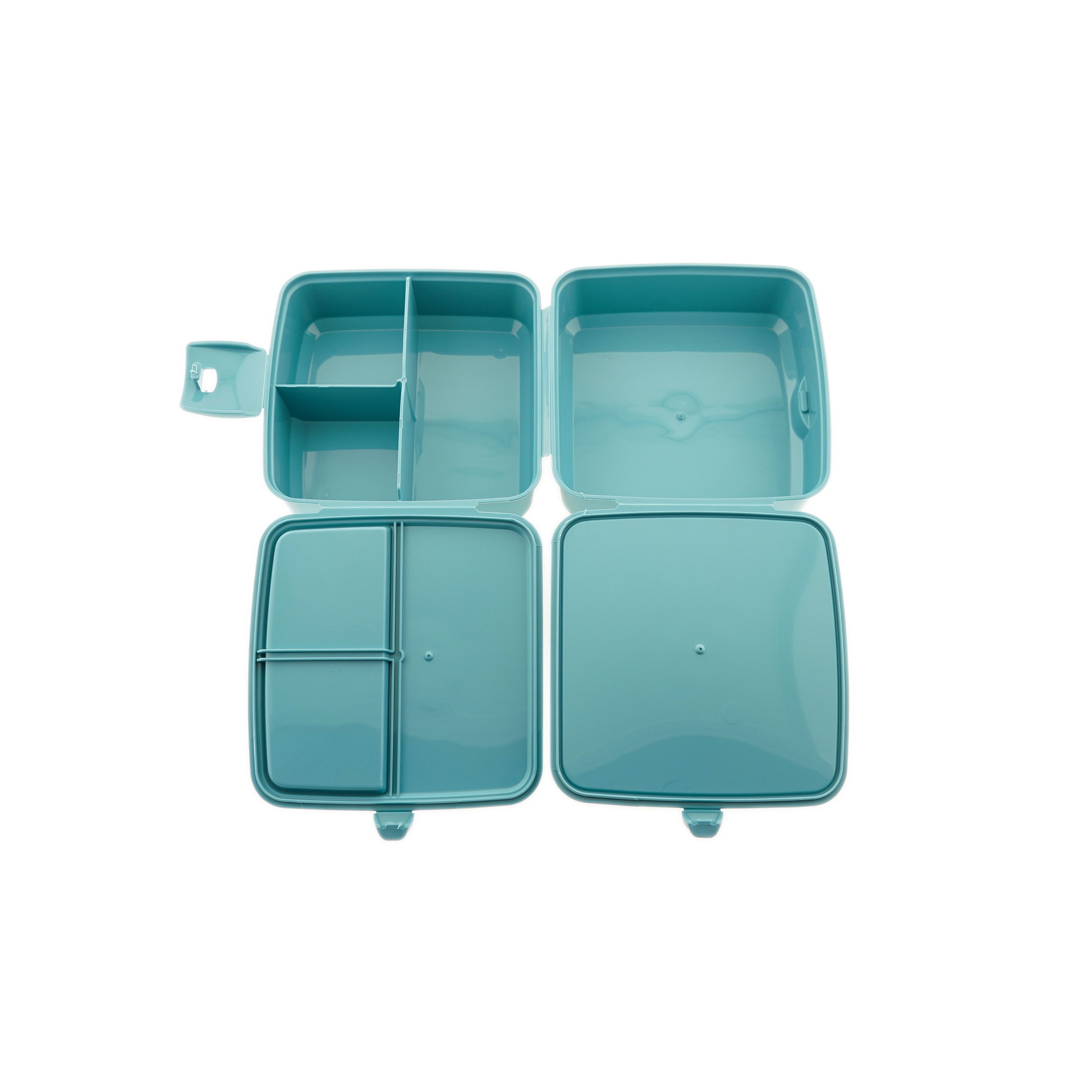 bahama Lunchbox Multi Brot- und Lunch Box mit Besteck, Kunststoff, (1-tlg), mit Besteck
