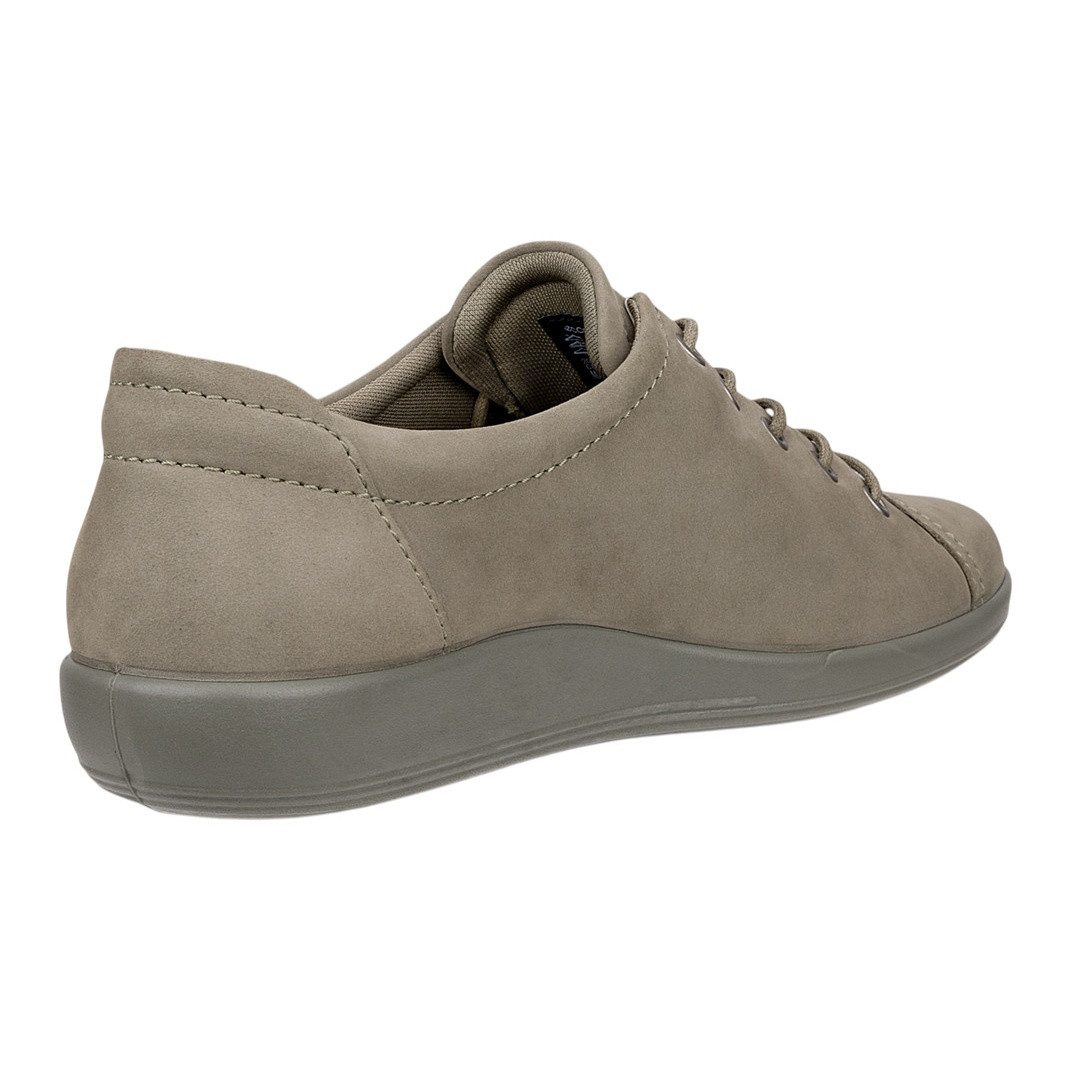 Ecco Soft 2.0 Tie (leichte und flexible Sohle) grau Damen Sneaker – Bild 4 von 5