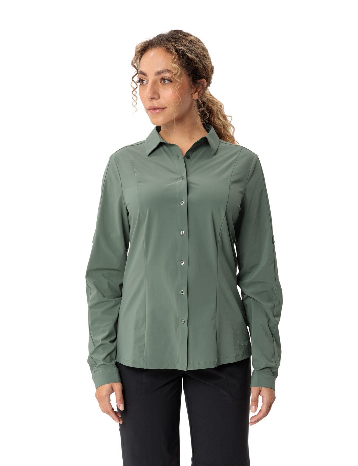 VAUDE Funktionshemd Women's Farley Stretch Shirt (1-tlg) atmungsaktiv und pflegeleicht