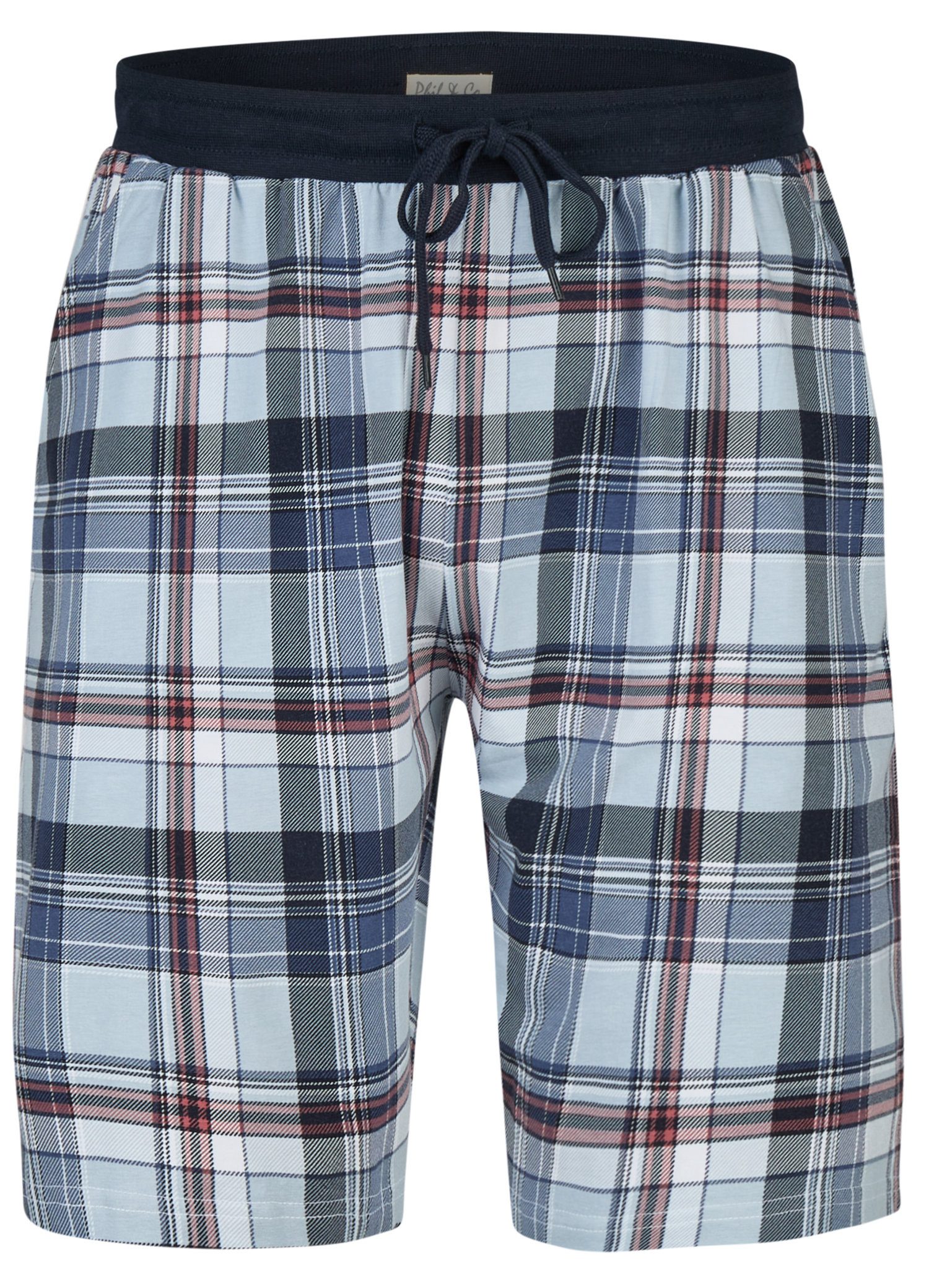 Phil & Co. Pyjamashorts Kurze Herren Schlafanzughose (1-tlg) Modisches Desi günstig online kaufen