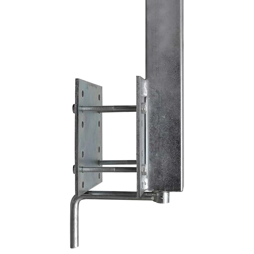 vidaXL Anhänger Bootstrailer-Stützen Doppelrad 2er-Set 59-84 cm – Bild 2 von 5