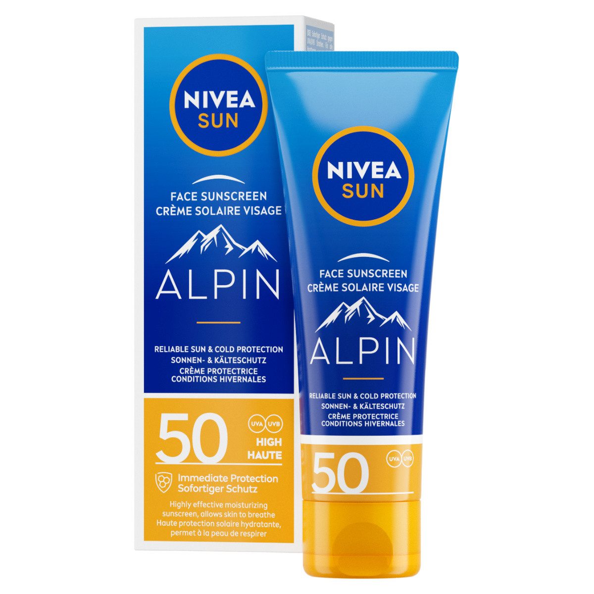 Sonnenschutzcreme SUN UV Gesicht Face Alpin Sonnenschutz LSF 50+ Glycerin 50ml