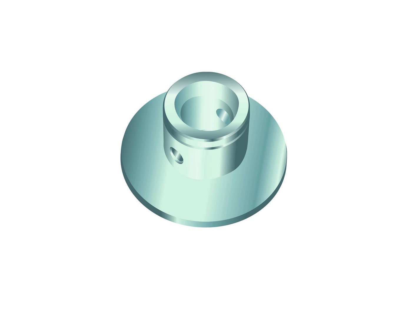 Thumbnail - Alutruss Rahmentraverse ALUTRUSS SINGLELOCK Bodenplatte SBPR (rund)