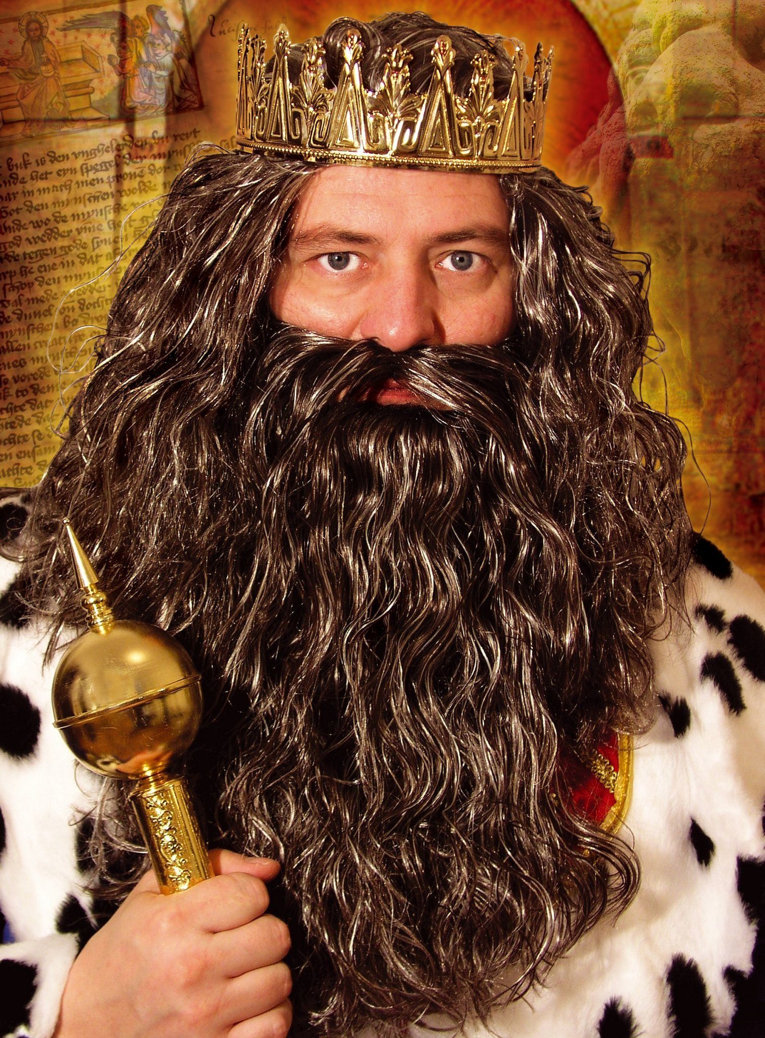 Maskworld Kostüm »König«, Prächtiges Bart-Set für Euer Märchen Kostüm  online kaufen | OTTO