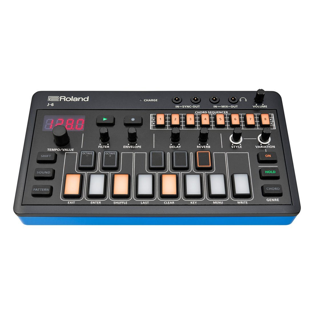 Roland Aira J-6 Chord Synthesizer Digitales Aufnahmegerät