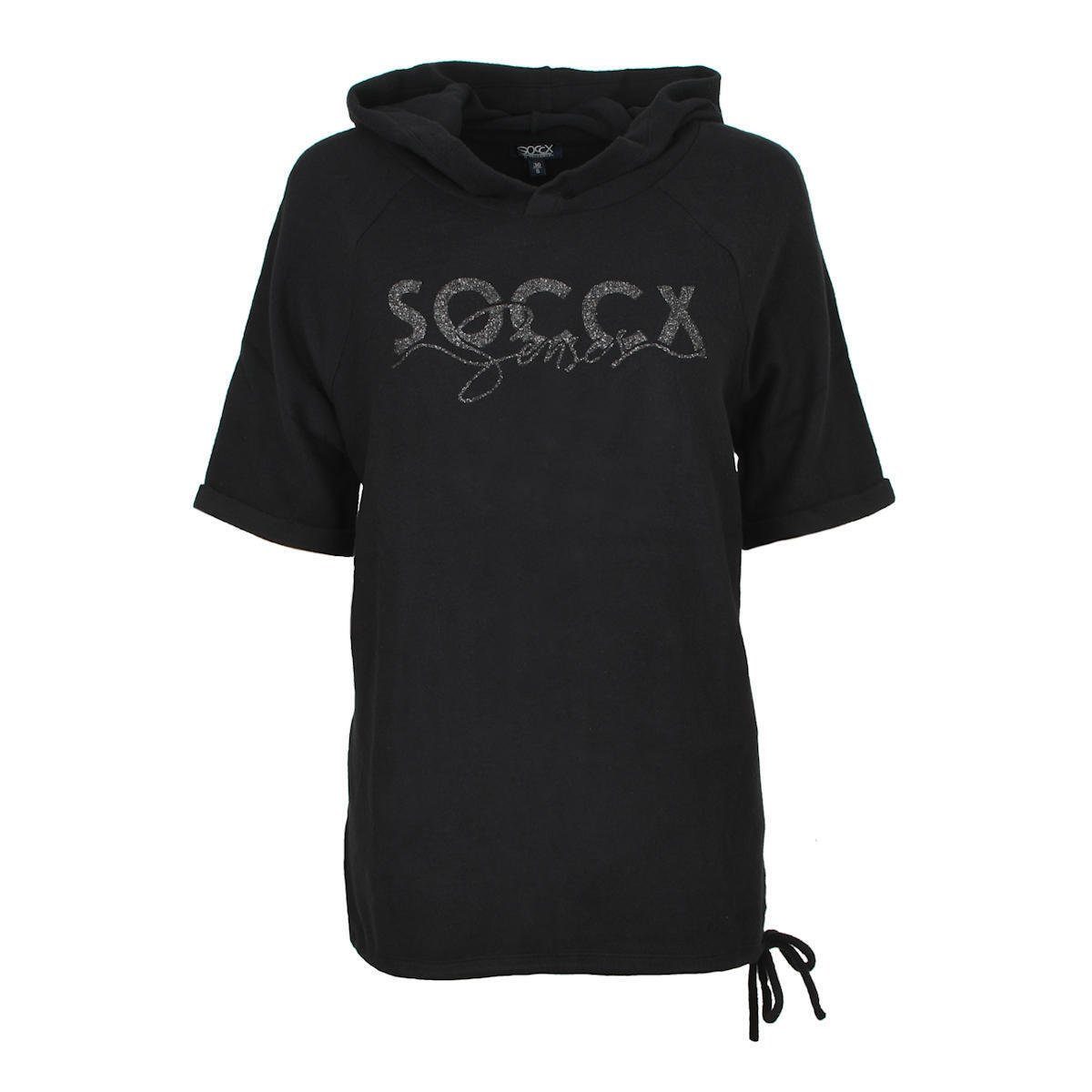 SOCCX Kapuzenpullover Damen Halbarm Amalfi Summerdream günstig online kaufen