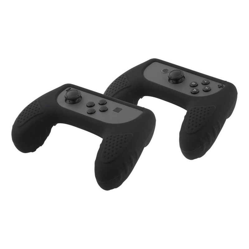 DELTACO Nintendo Switch Joy-Con 2 Silikonhüllen strapazierfähig rutschfest Gaming-Controller (inkl. 5 Jahre Herstellergarantie)