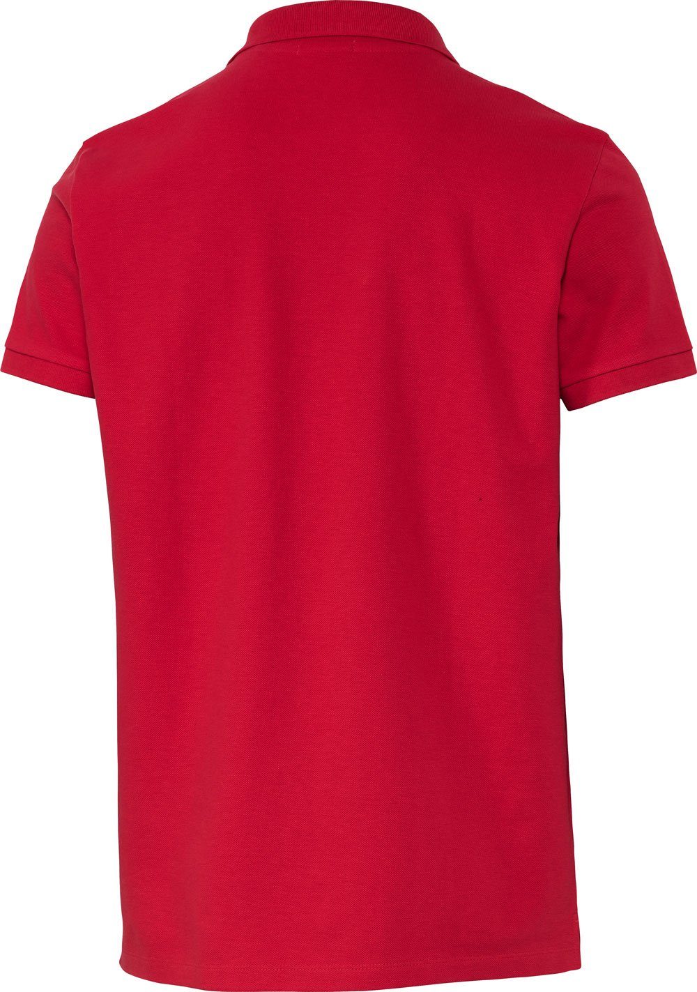 Chiemsee Poloshirt aus reinem Baumwoll-Piqué rot