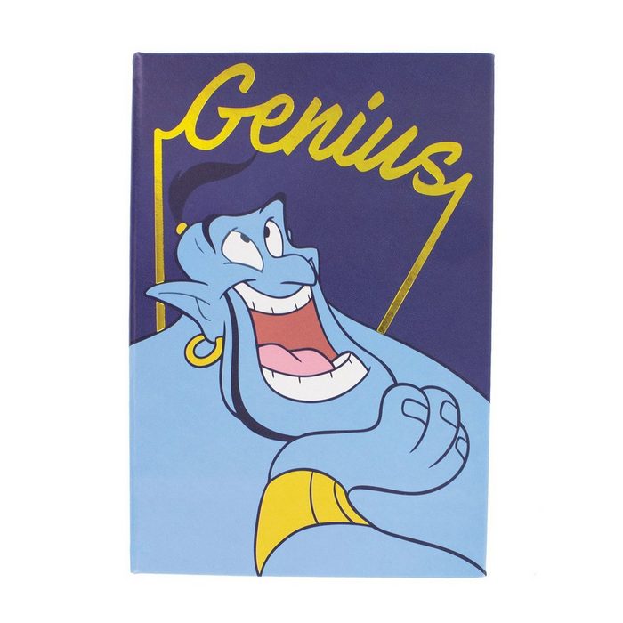 Paladone Schreibgeräteetui Disney Notizbuch Aladdin Genius