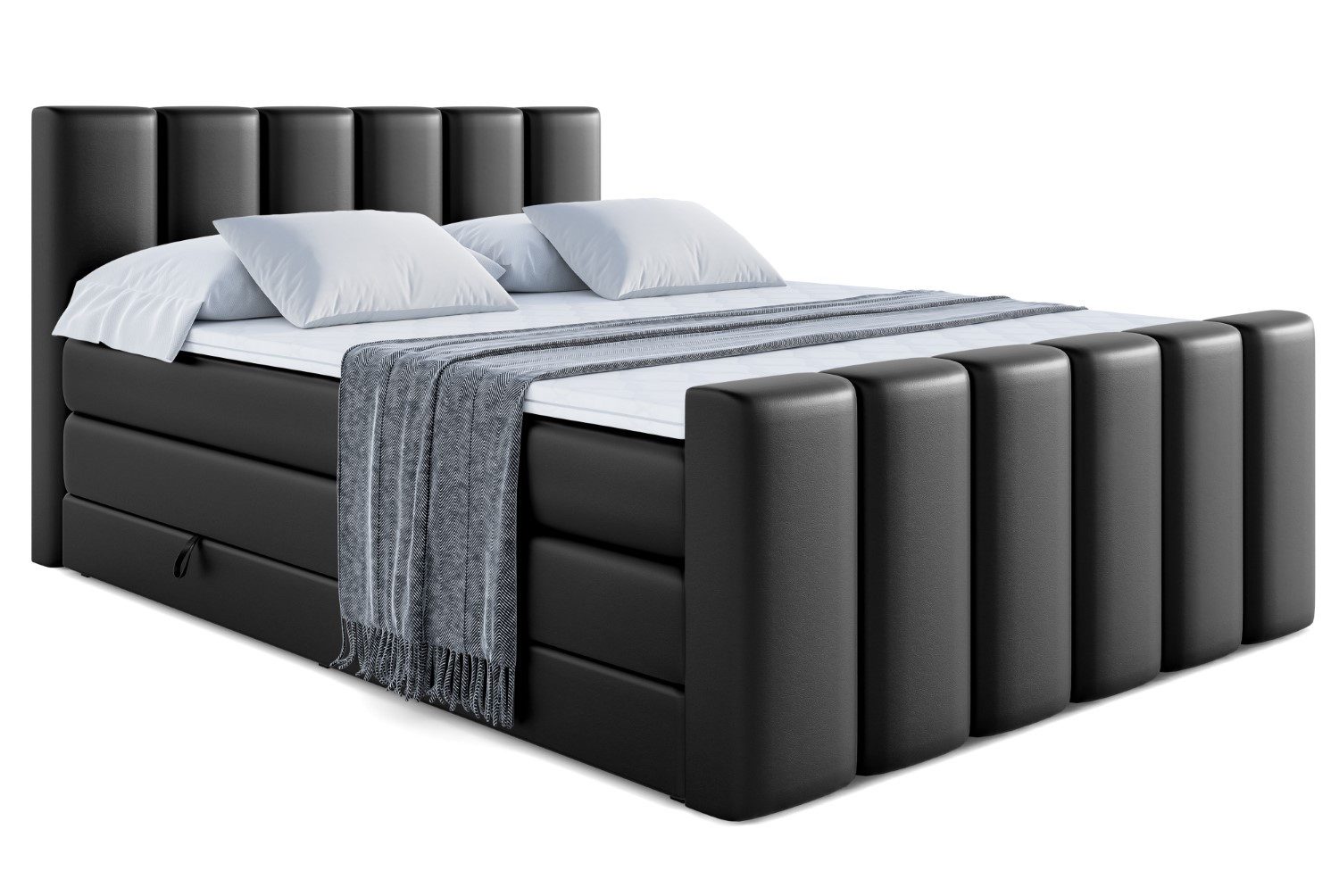 ALTDECOR Boxspringbett BOXI1-Z KING (Multipocket-Matratze H4, günstig online kaufen