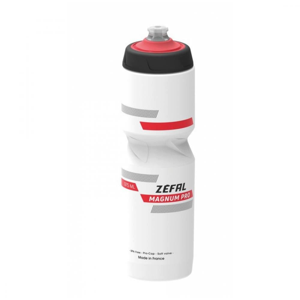 Zefal Trinkflasche Zefal 10x Trinkflasche Magnum Pro 975ml white/red/black Flasche