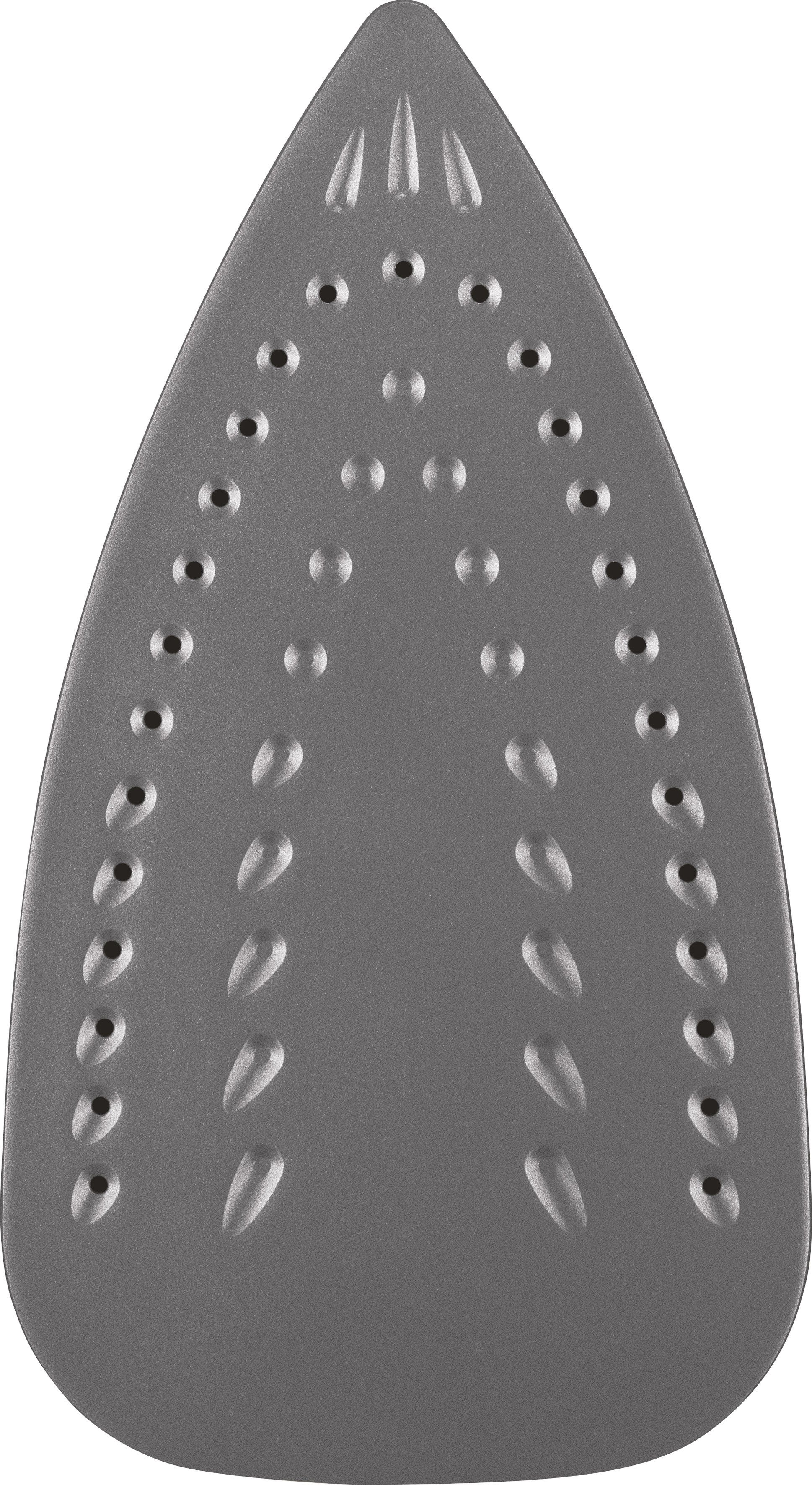 Tefal Dampfbügeleisen FV1710 Virtuo, 1800 Watt, 80 g/Min. Dampfstoß, 1800 W, 20 g/Min. kontinuierlicher Dampf, Antihaft-Bügelsohle, weiß/türkis – Bild 4 von 5