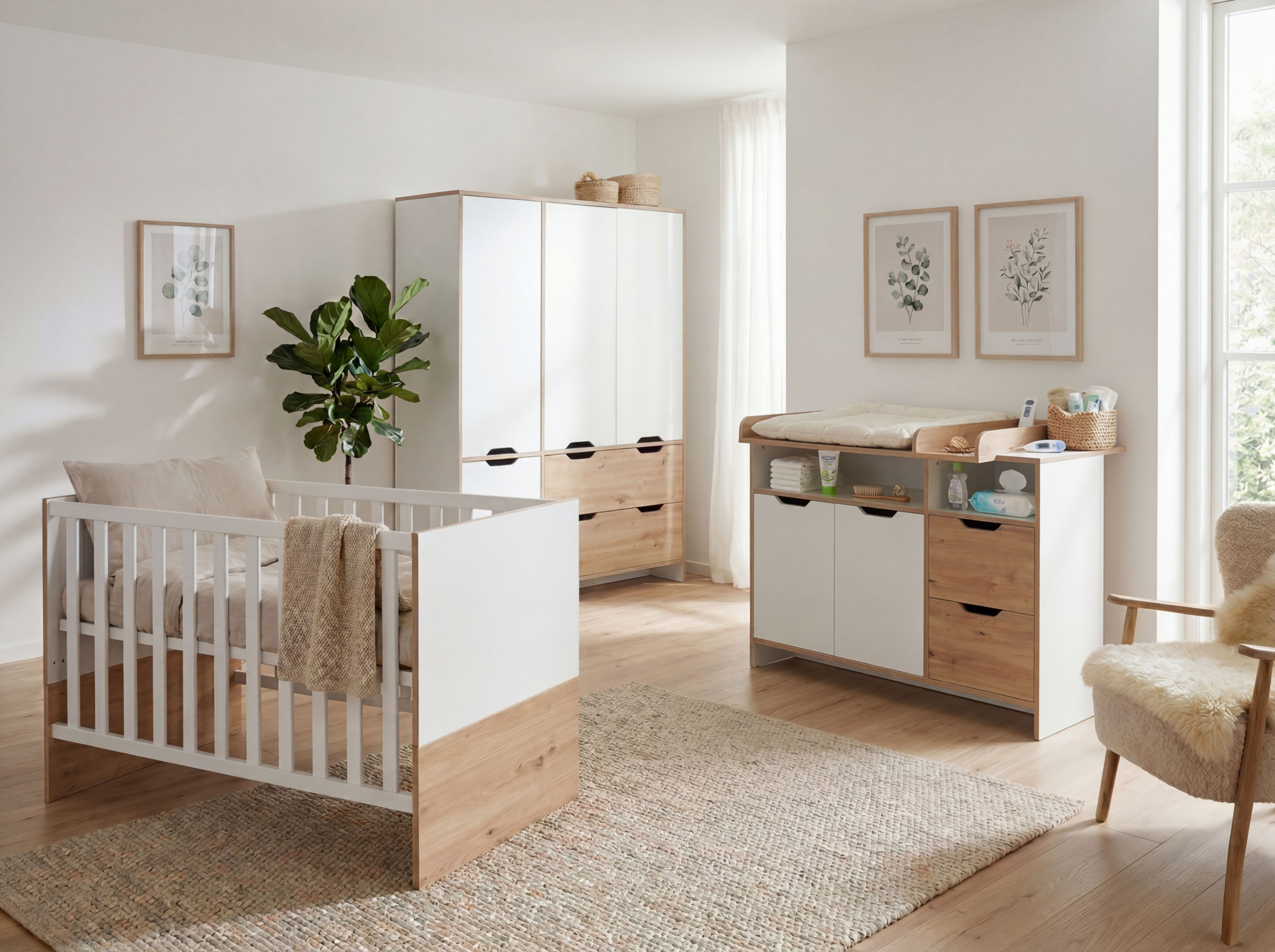 Babyzimmer-Komplettset Maxim