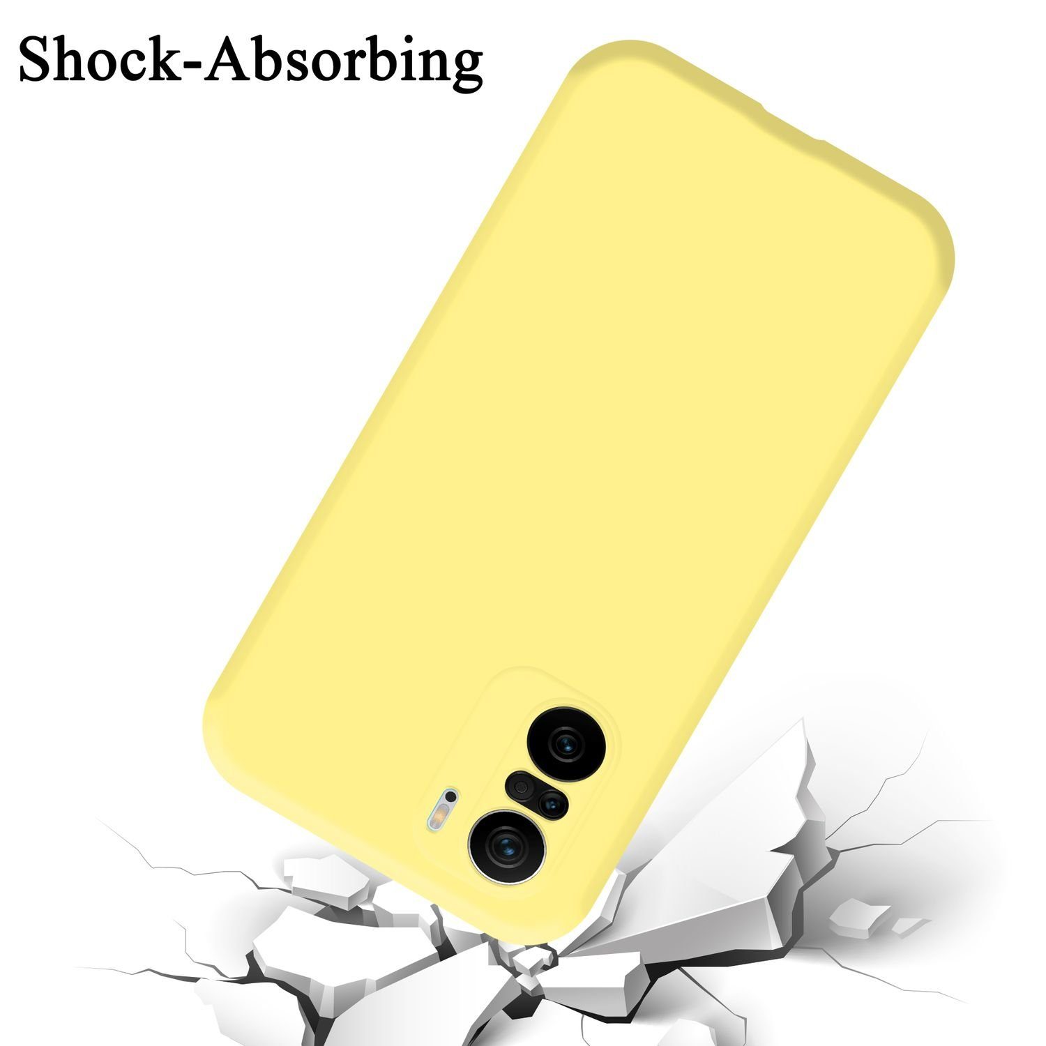 Cadorabo Handyhülle für Hülle Xiaomi Mi 11i / POCO F3, Flexible Hülle TPU Silikon Schutzhülle Back Cover Case