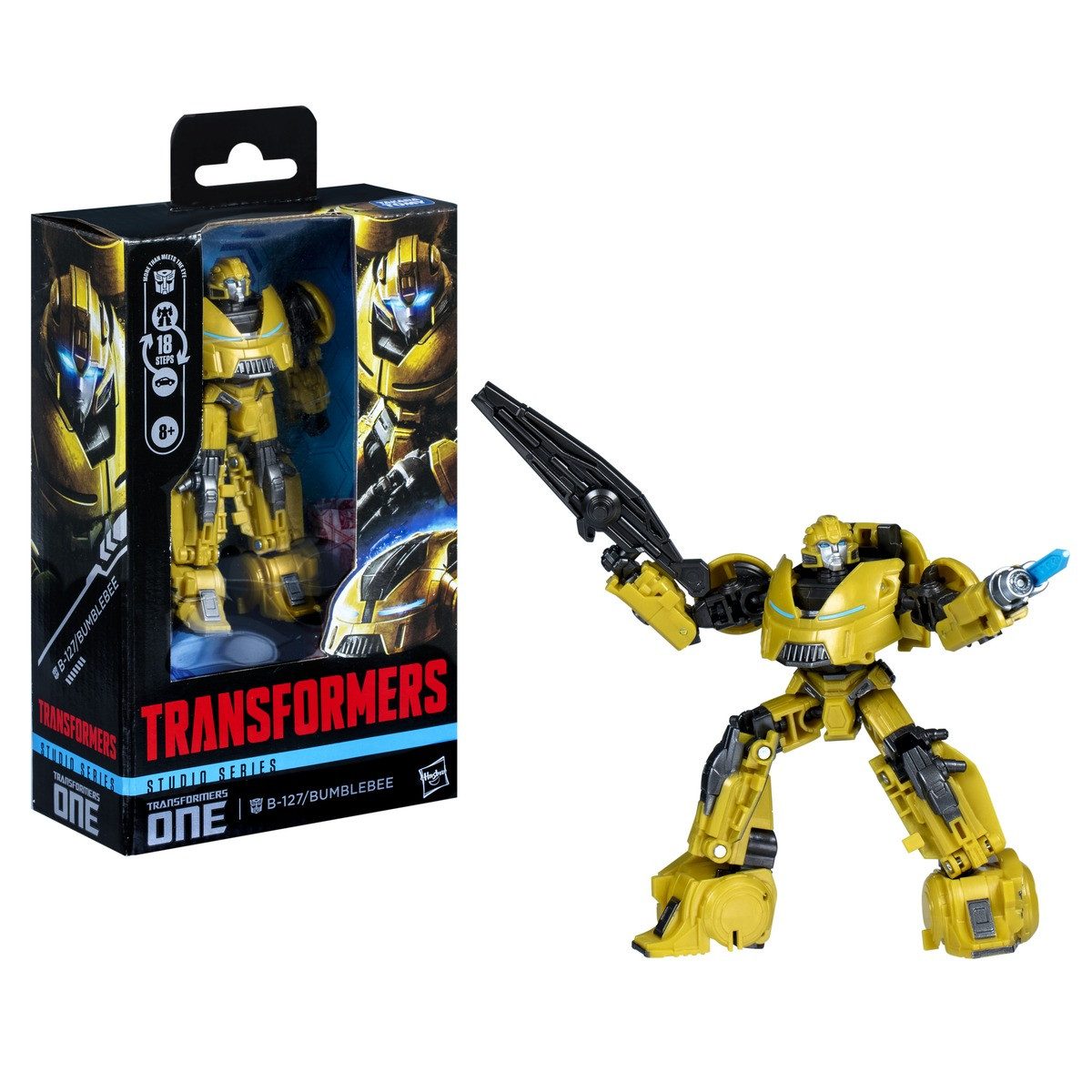 Hasbro Actionfigur Actionfigur Transformers Studio Series Deluxe-Klasse One Bumblebee