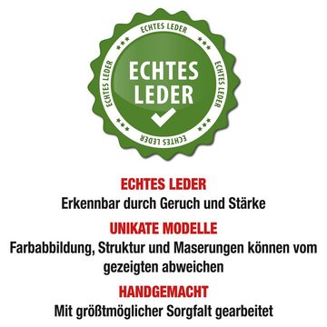COLOGNEBELT Ledergürtel E28-SL Schlicht dennoch modern mit Dornschließe, MADE IN GERMANY