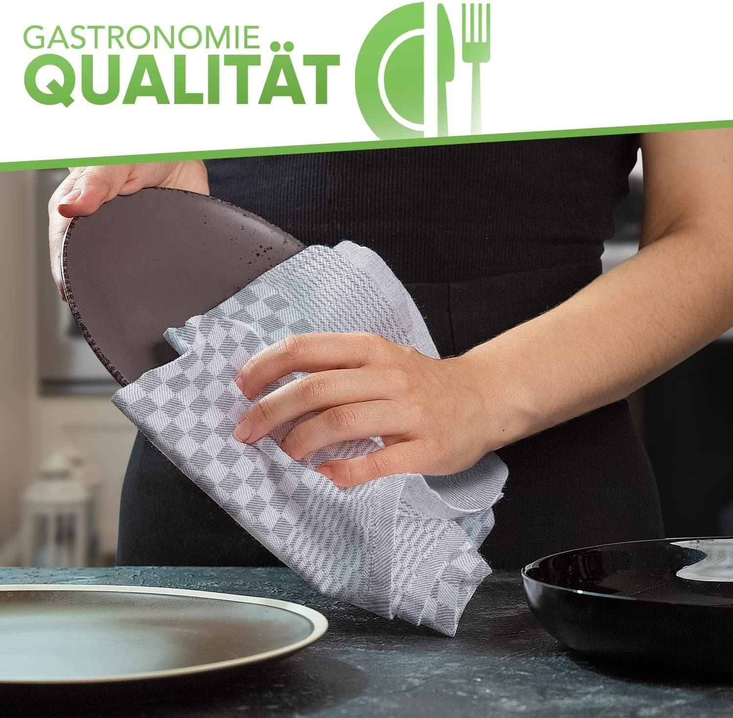 Loco Bird Geschirrtuch aus 100% Baumwolle, (Hochwertiges Handtuch für die K günstig online kaufen