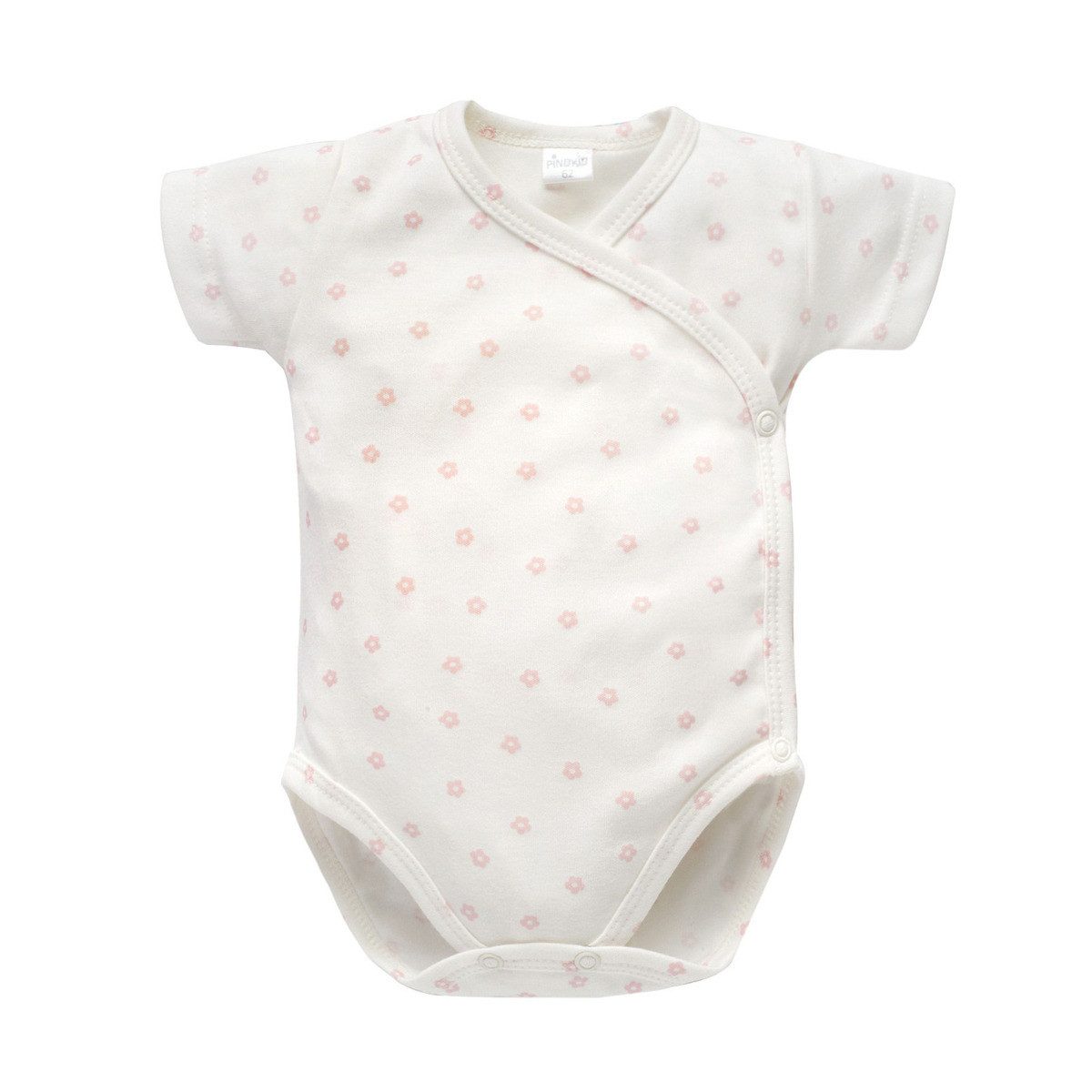 PINOKIO Kurzarmwickelbody Lovely Day Unisex Kinder (1-tlg) Body, Kurzarmbody, Wickelbody, Mädchenbody, Einteiler