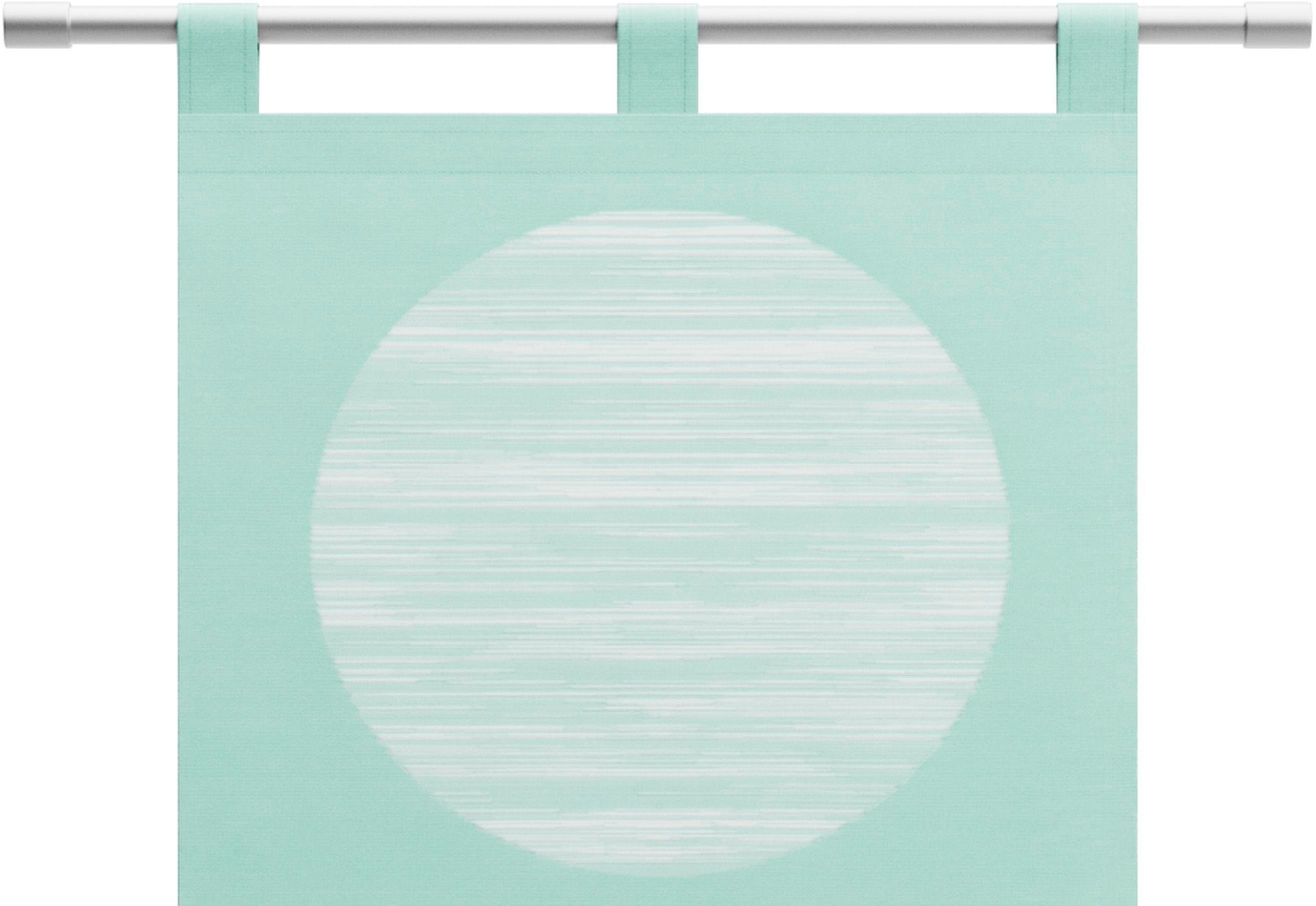 Neutex for you! Schiebegardine Padova (1 St), Schlaufen, halbtransparent, Scherli, Inkl. Zubehör