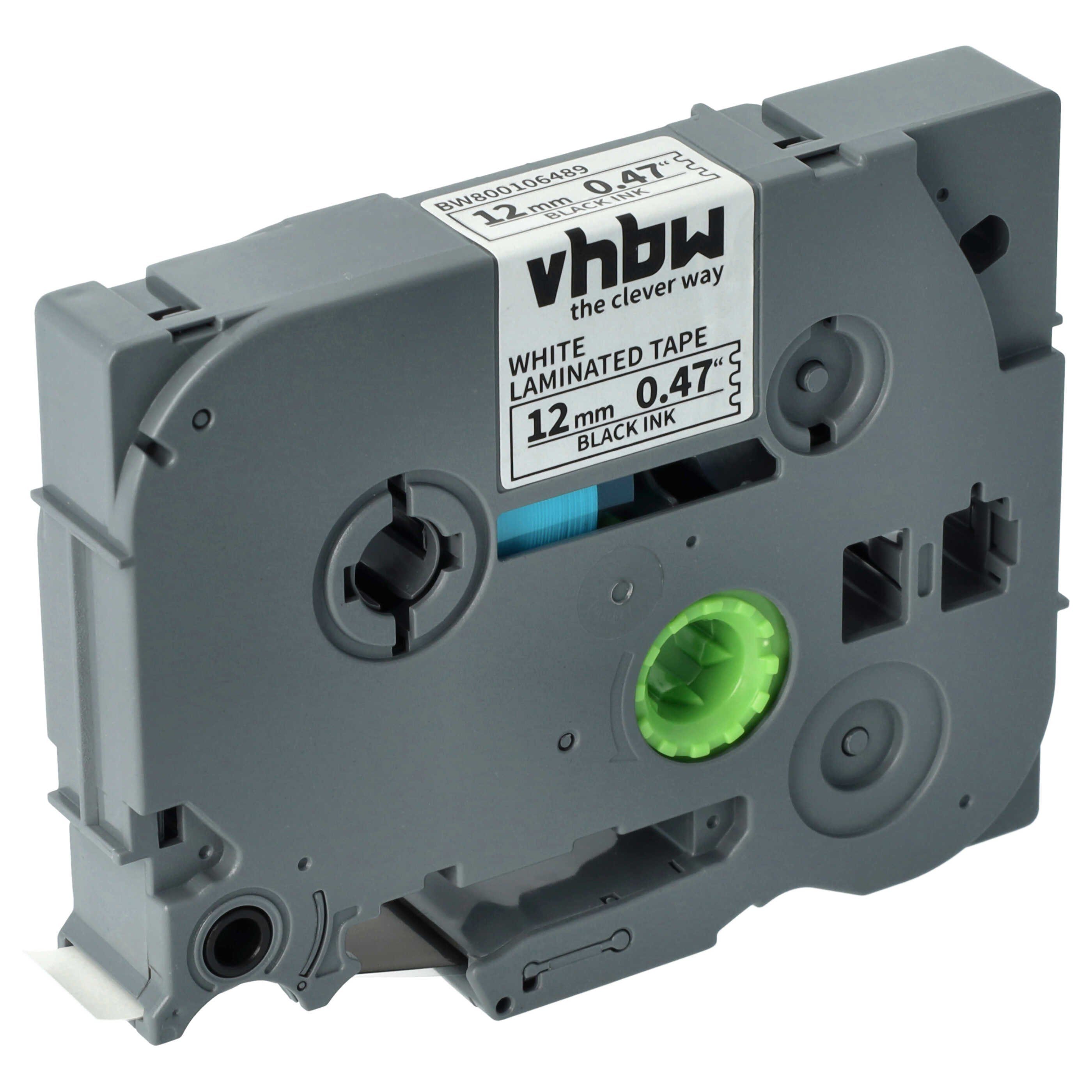 vhbw Beschriftungsband passend für Brother PT H101C, H101GB, H101, H101TB, H105, H100R, H100P, Hochwertige Patrone für Ihren Etikettendrucker, Ihr Beschriftungs – Bild 3 von 5