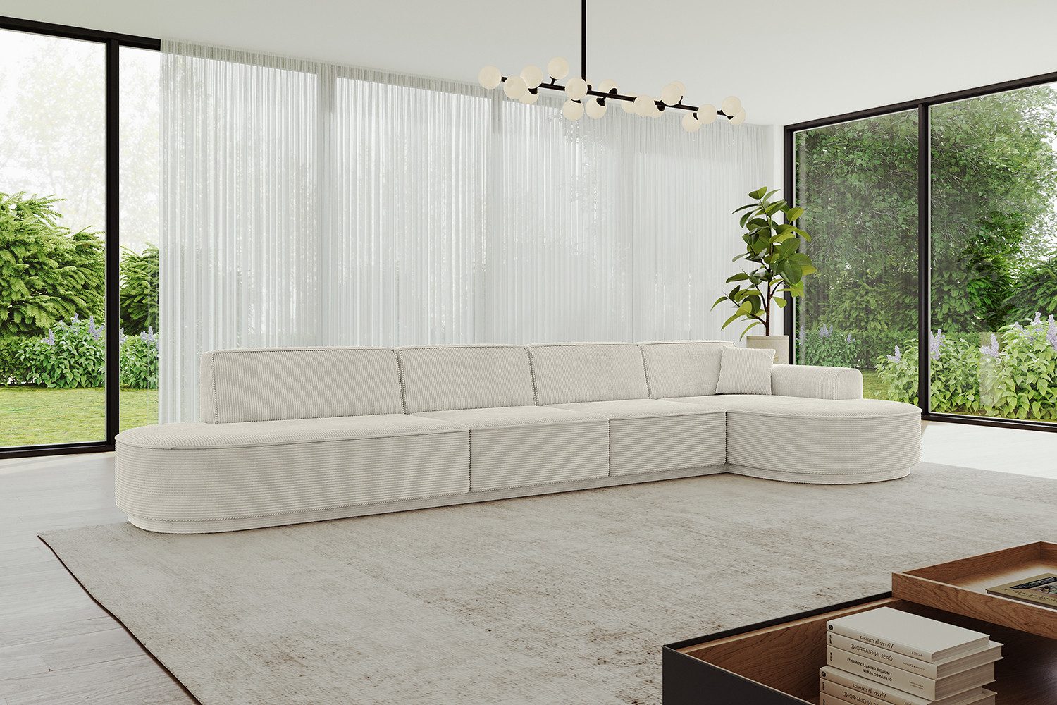ALTDECOR Ecksofa MARI-L3-v3, Sofa Praktische Bequeme Funktionsecke Couch L-Form Eckcouch, Corner Sofa L-Form Vielseitige Sofa Wohnlandschaft Wohnzimmer