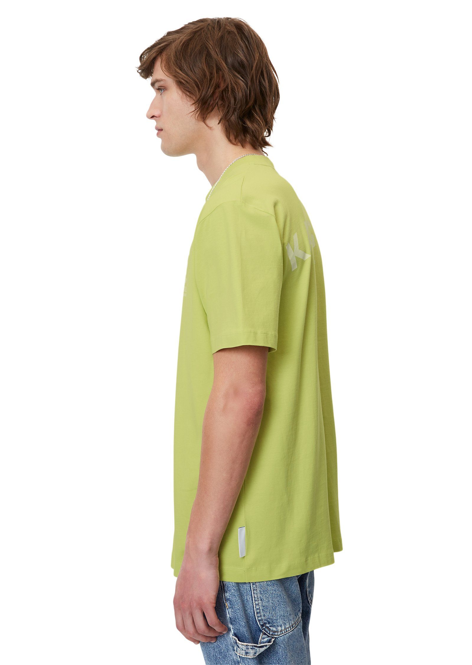 reiner Marc DENIM aus T-Shirt O'Polo grün Bio-Baumwolle