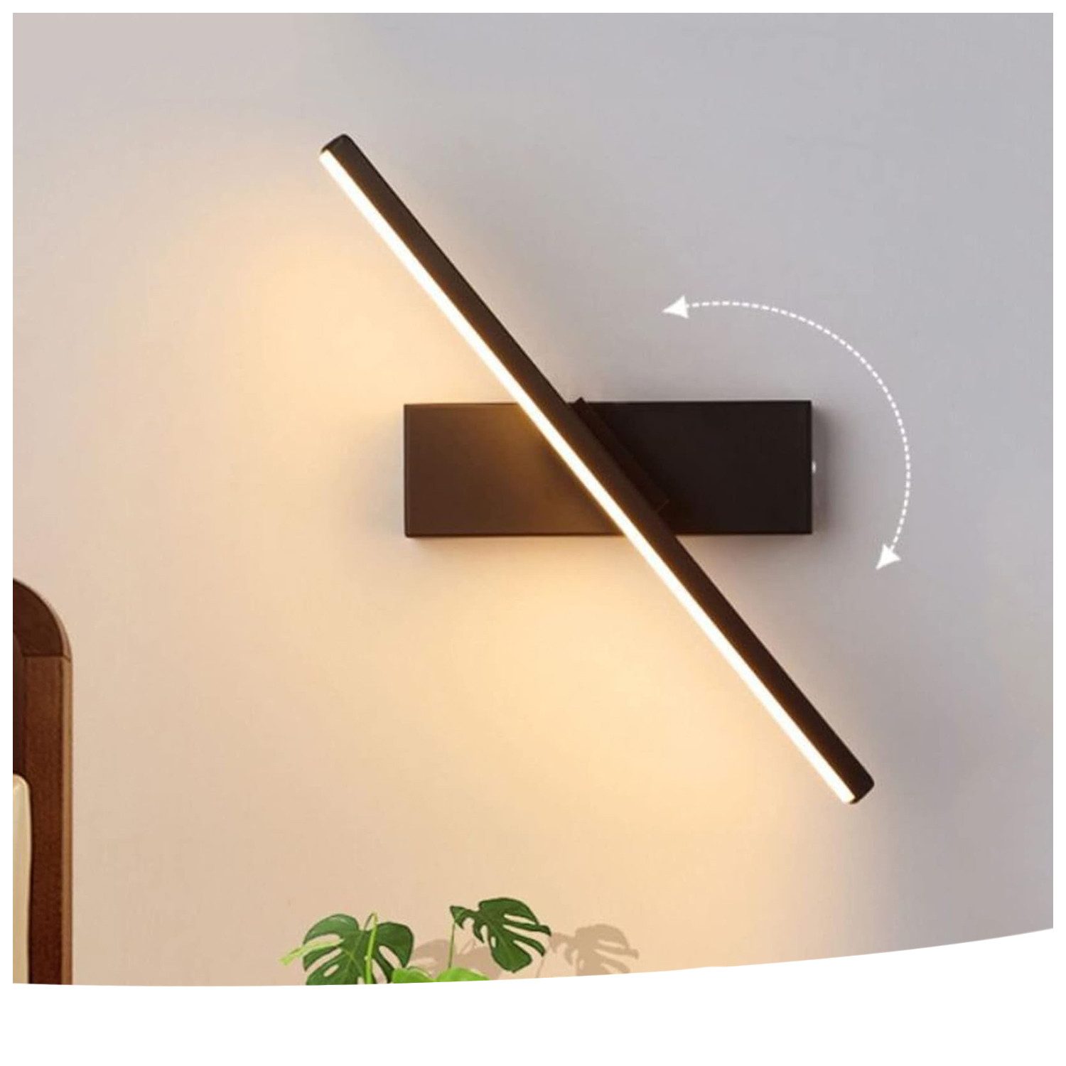 LMaxhome LED Spiegelleuchte Wandleuchte 6W/8W/10W Modern günstig online kaufen