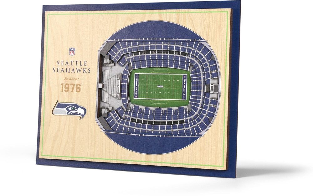 Seattle Seahawks Dekoobjekt
