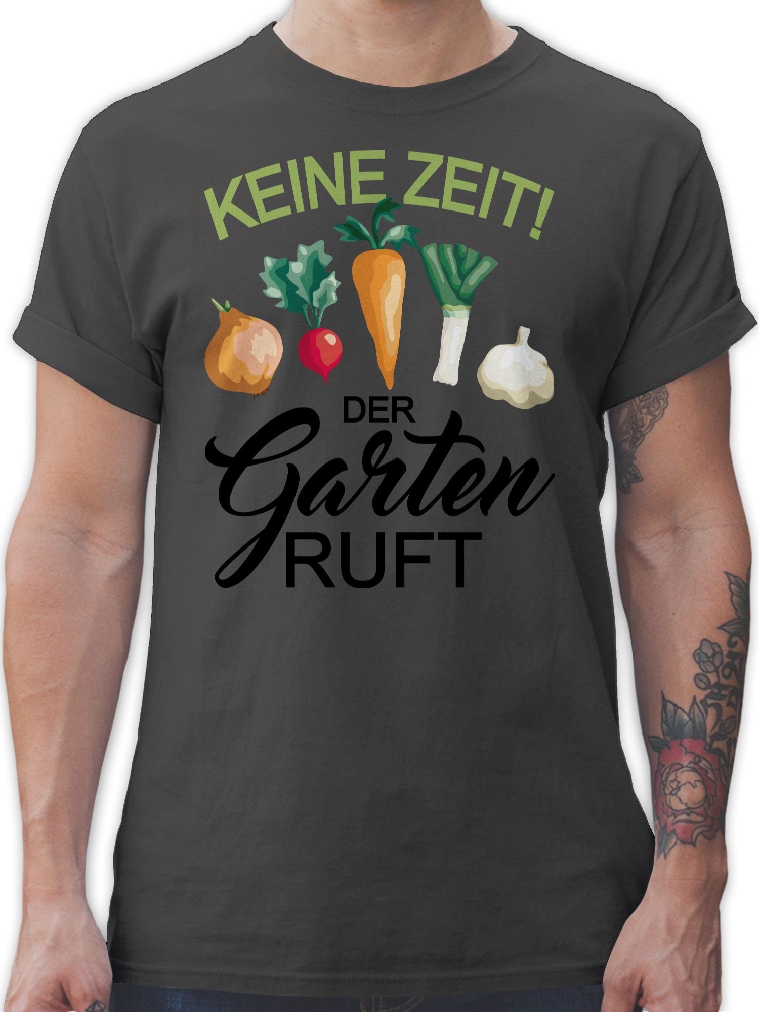 T-Shirt Keine Zeit der Garten ruft