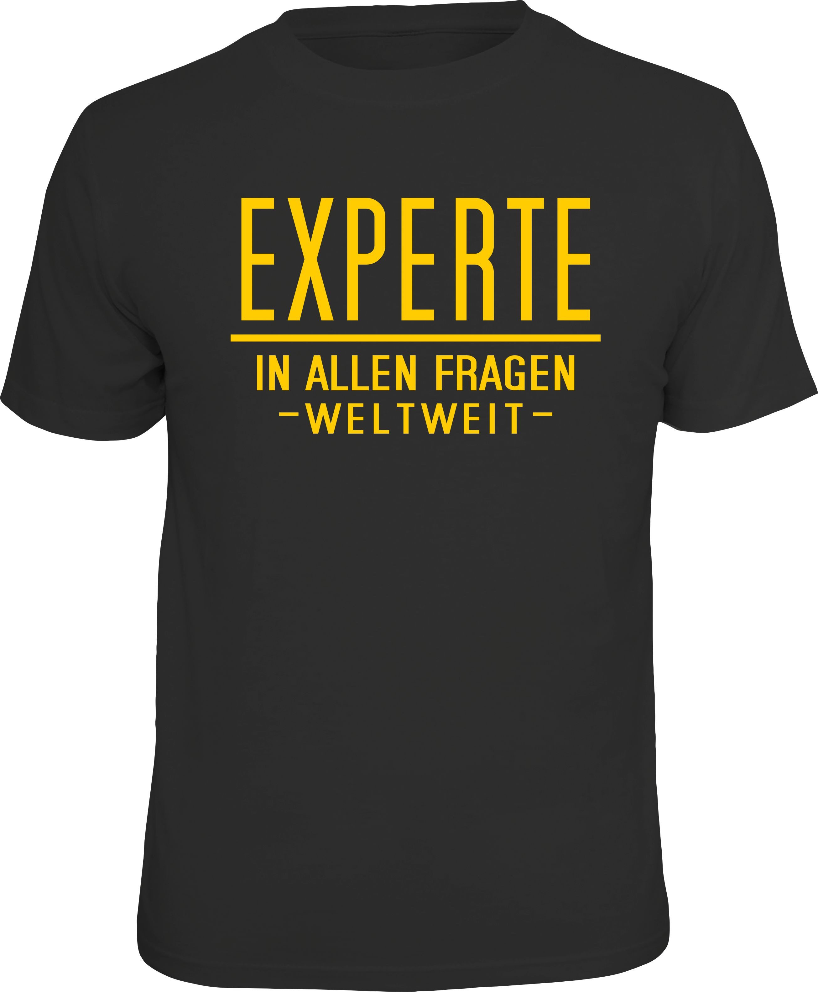 RAHMENLOS® T-Shirt für Experten in allen günstig online kaufen