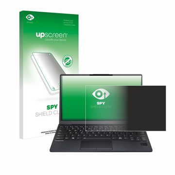 upscreen Blickschutzfolie für Fujitsu Lifebook U9312, Displayschutzfolie, Blaulichtfilter Privacy Folie Schutzfolie Sichtschutz klar Anti-Spy